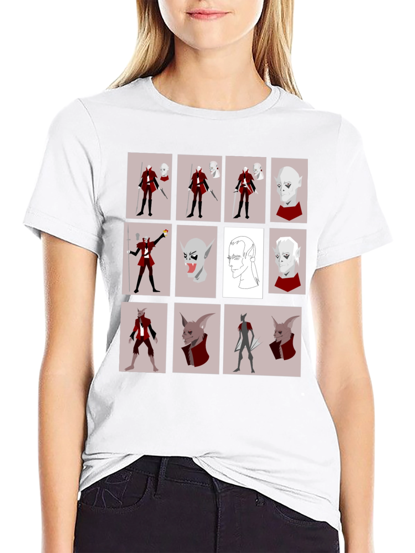 Dungeons & Dragons Elf Character T-Shirt