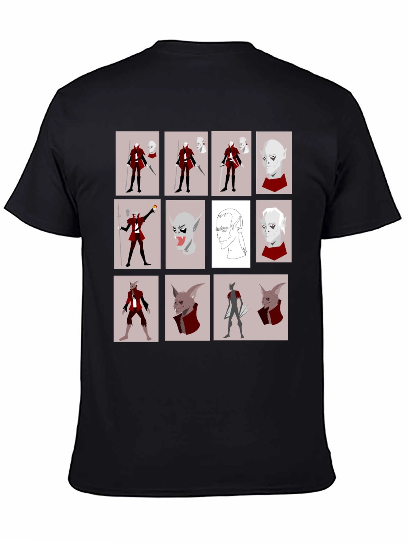 Dungeons & Dragons Elf Character T-Shirt