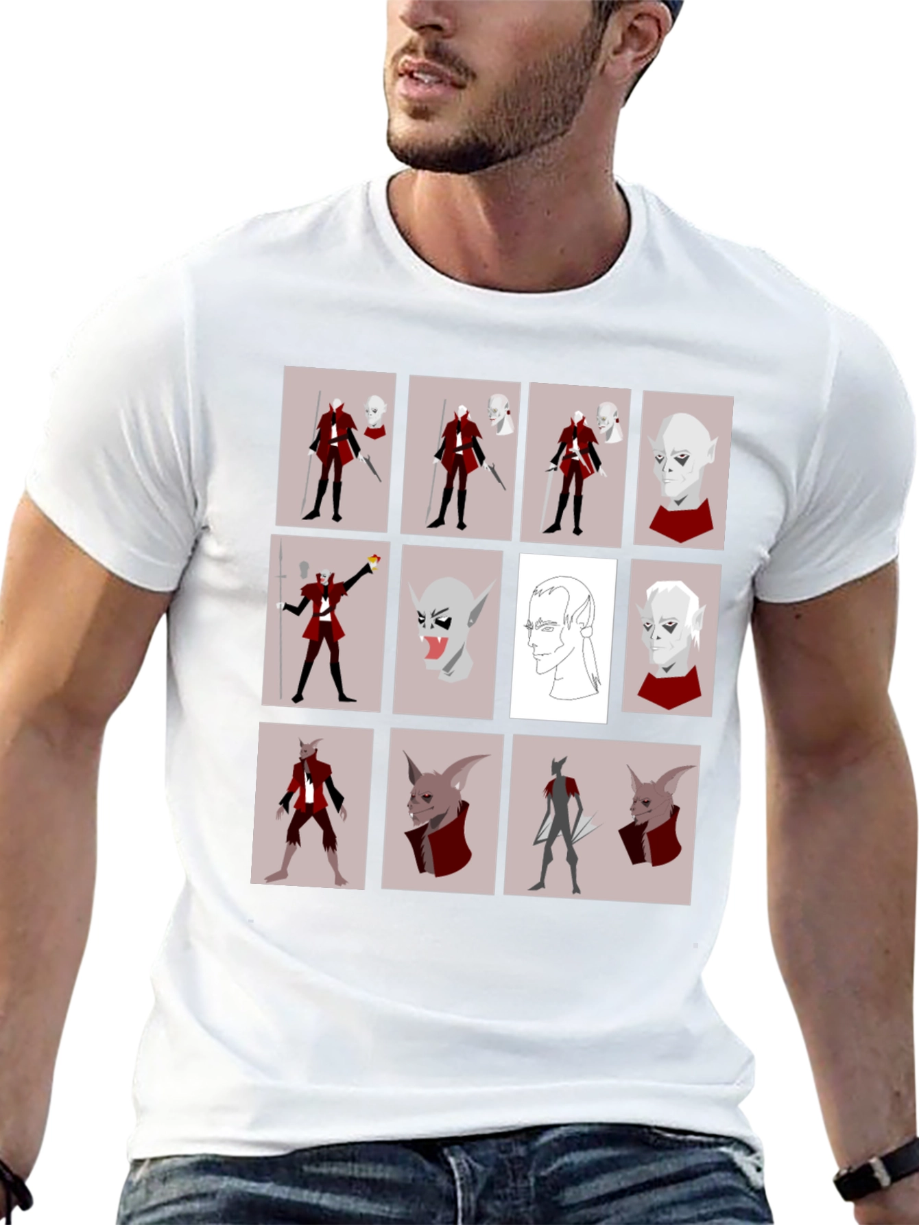 Dungeons & Dragons Elf Character T-Shirt