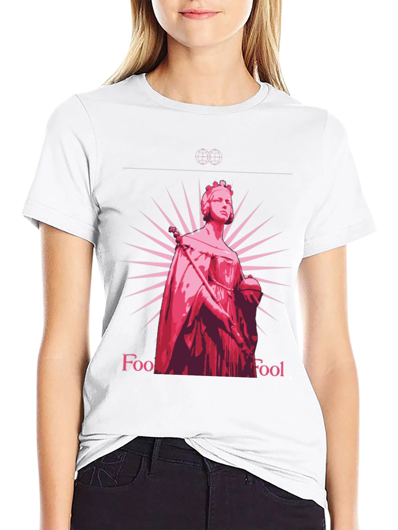 Fool Queen Graphic Tee - Unique Design