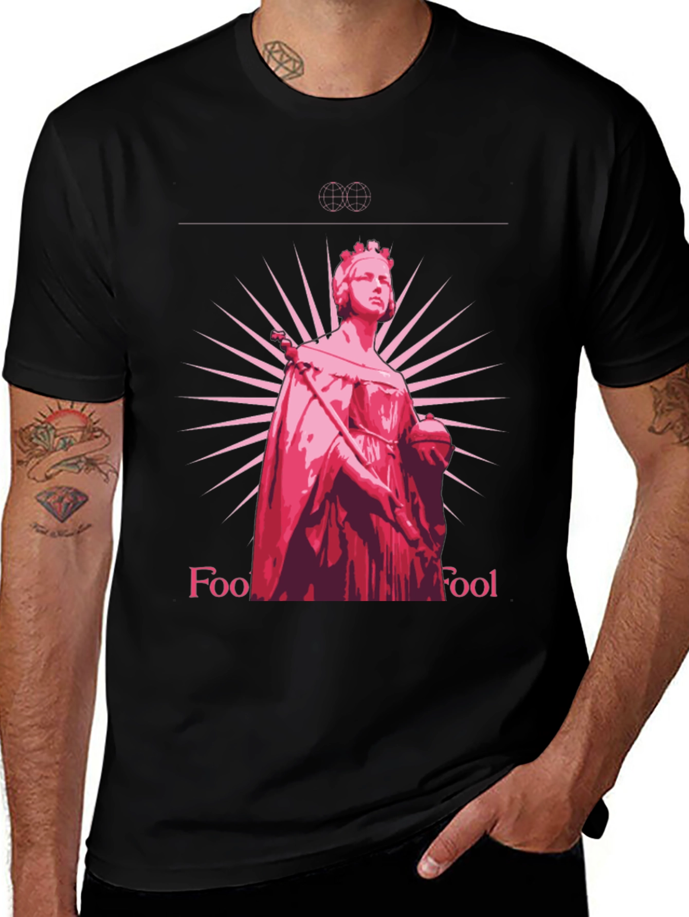 Fool Queen Graphic Tee - Unique Design
