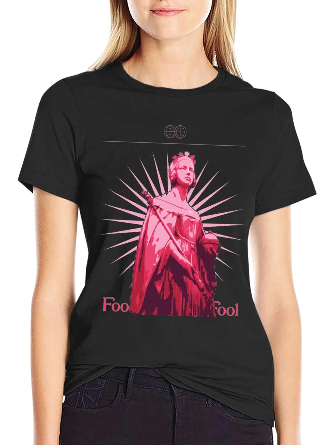 Fool Queen Graphic Tee - Unique Design
