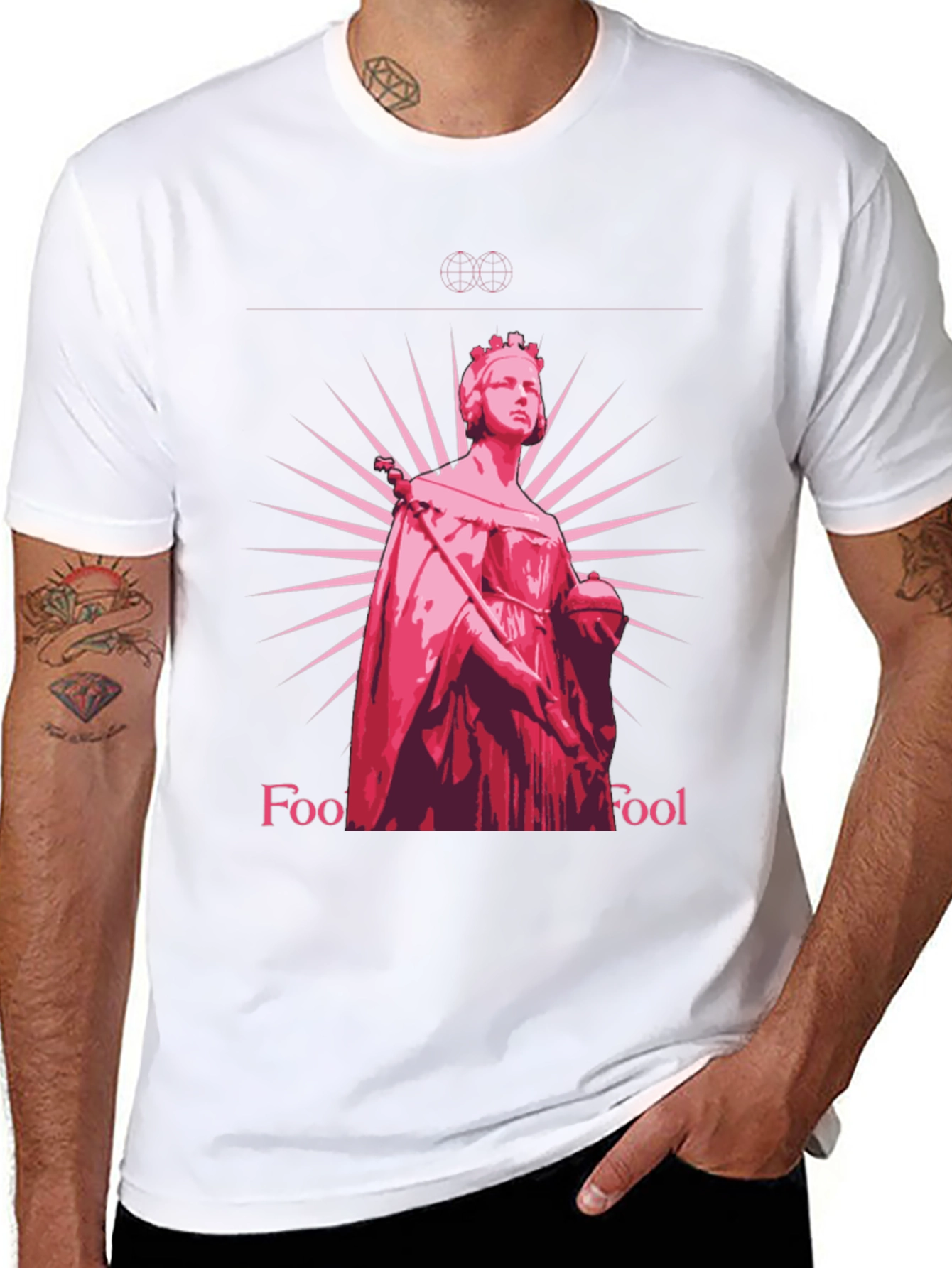 Fool Queen Graphic Tee - Unique Design