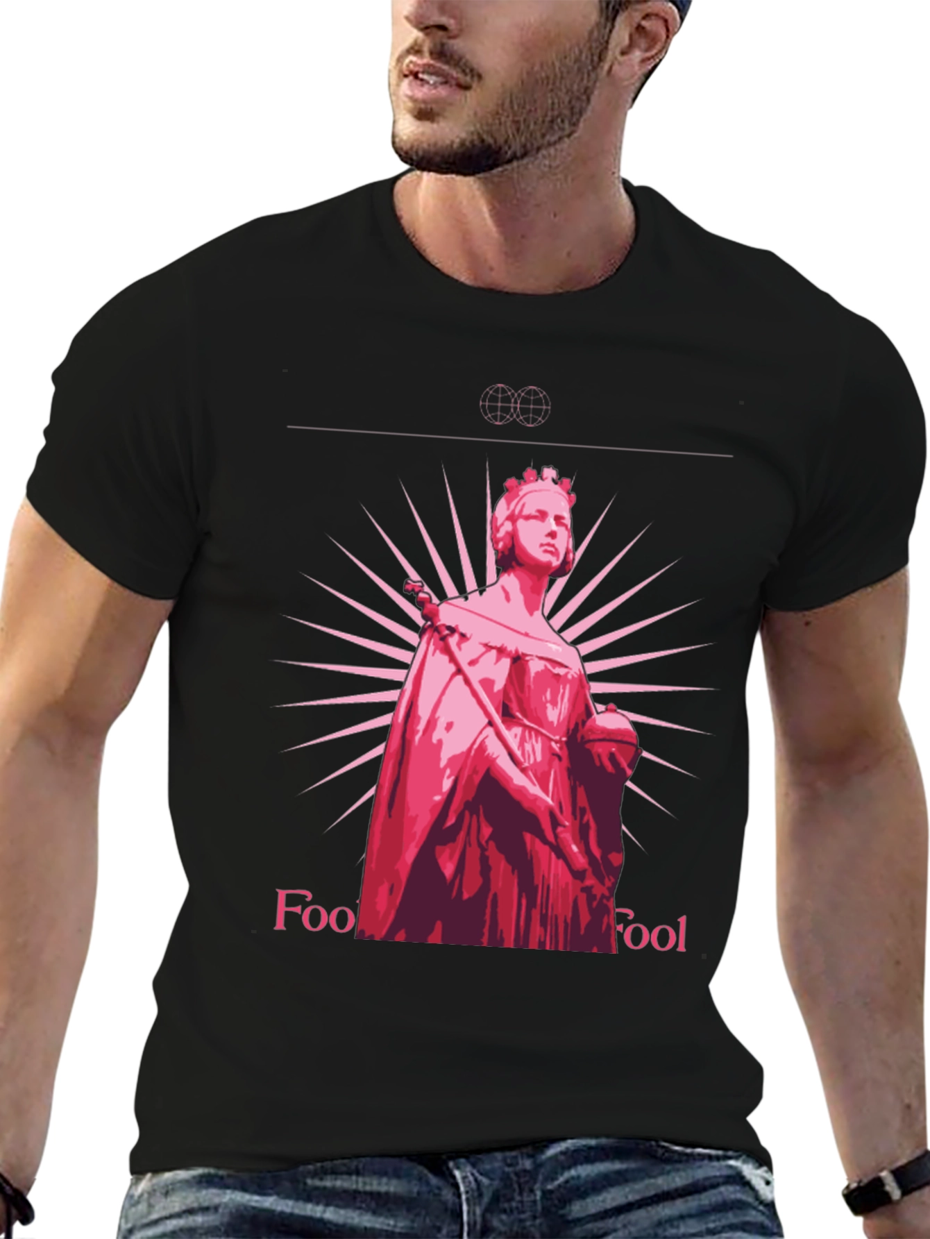 Fool Queen Graphic Tee - Unique Design