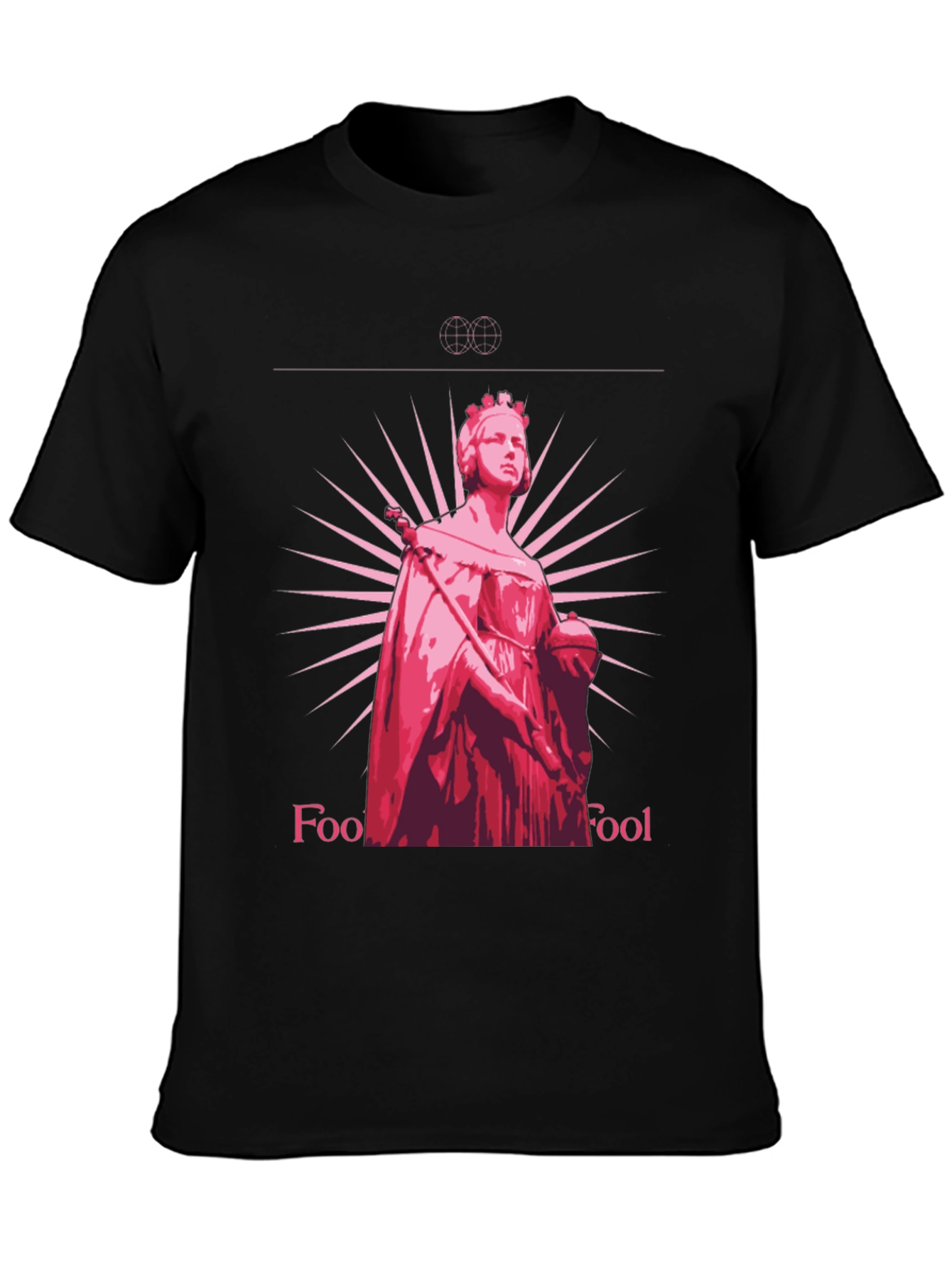 Fool Queen Graphic Tee - Unique Design