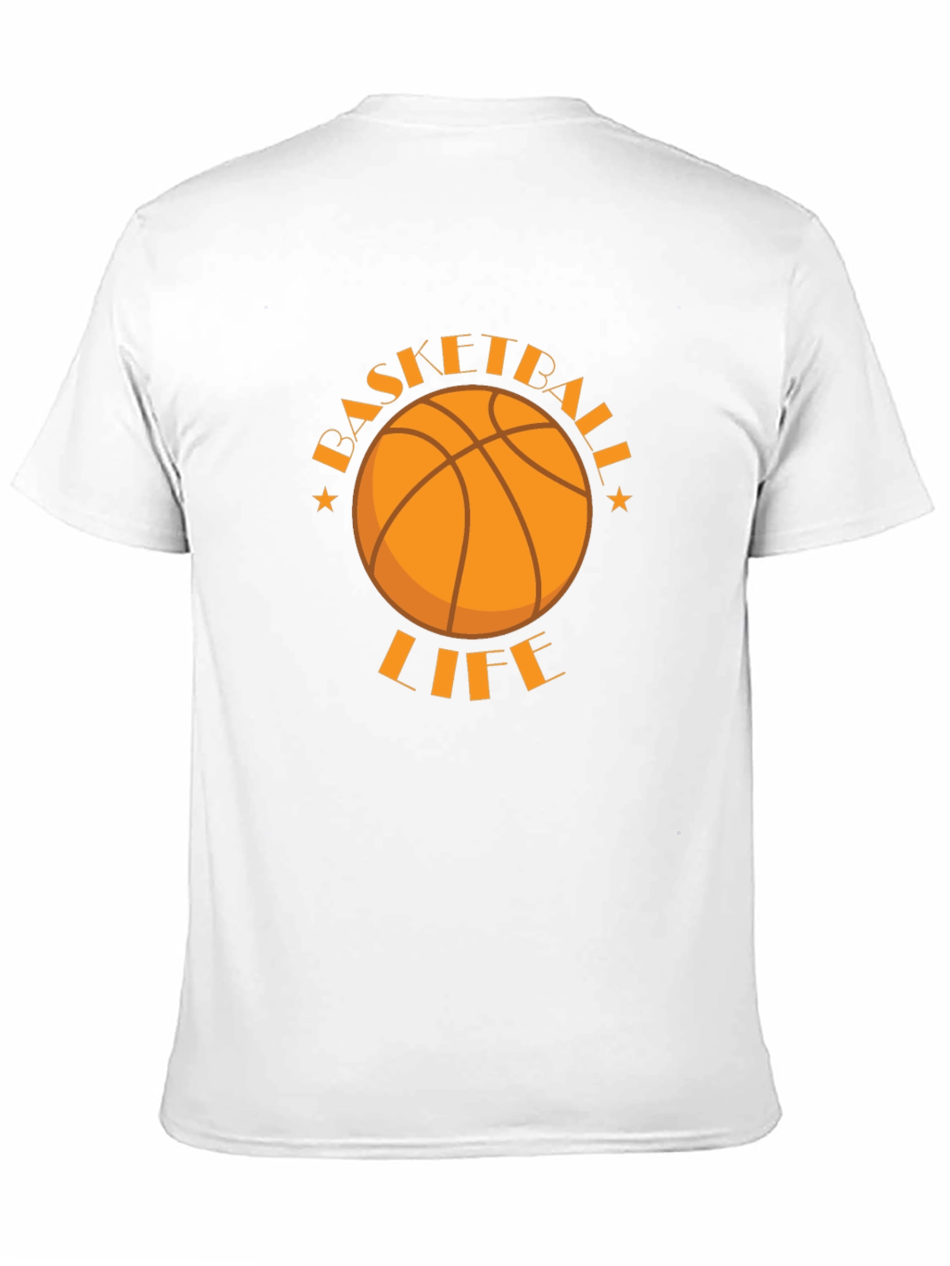 Basketball Life Graphic Tee - Sporty Style