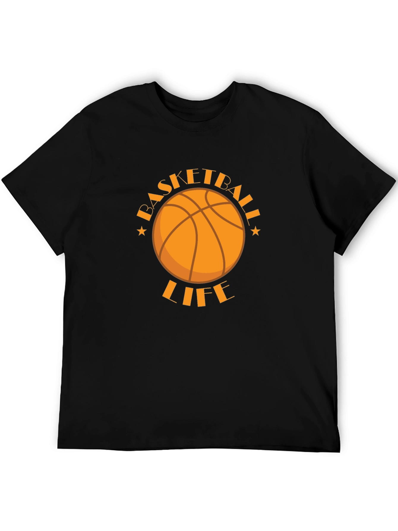 Basketball Life Graphic Tee - Sporty Style