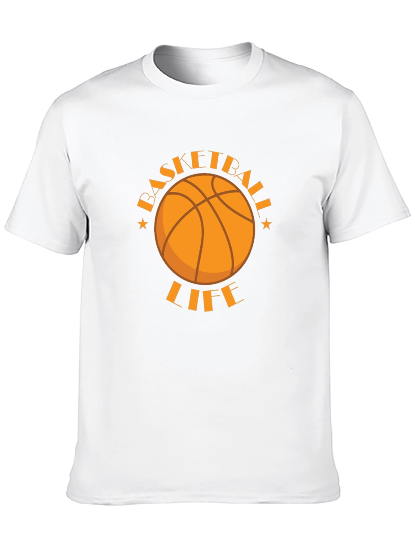 Basketball Life Graphic Tee - Sporty Style