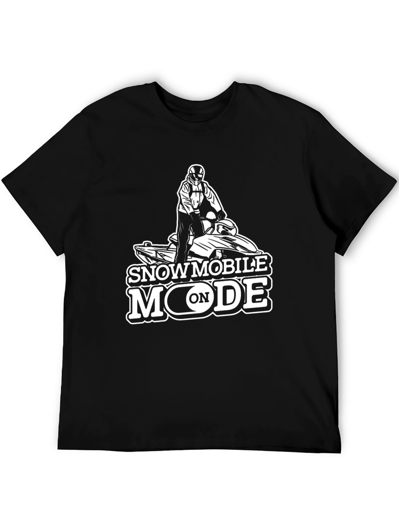 Snowmobile Mode T-Shirt - Ride in Style