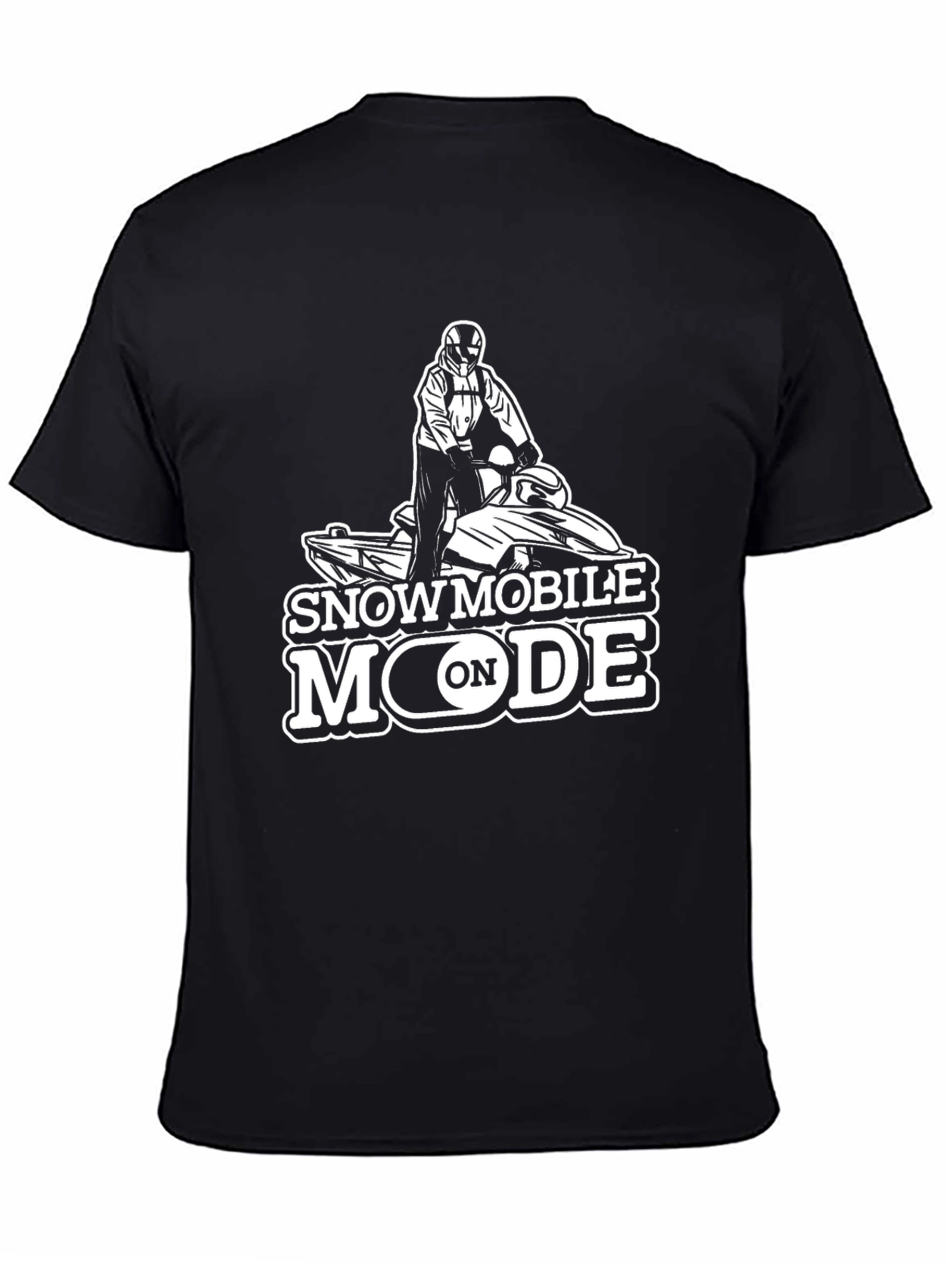 Snowmobile Mode T-Shirt - Ride in Style