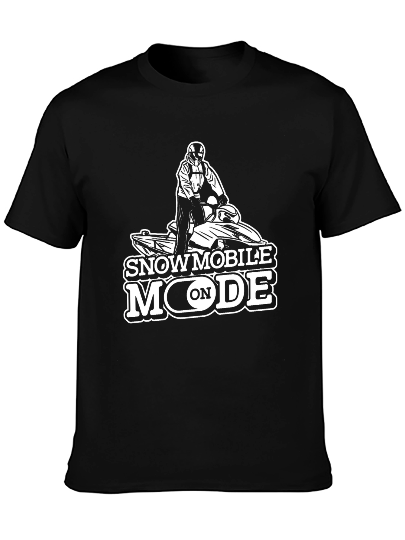 Snowmobile Mode T-Shirt - Ride in Style