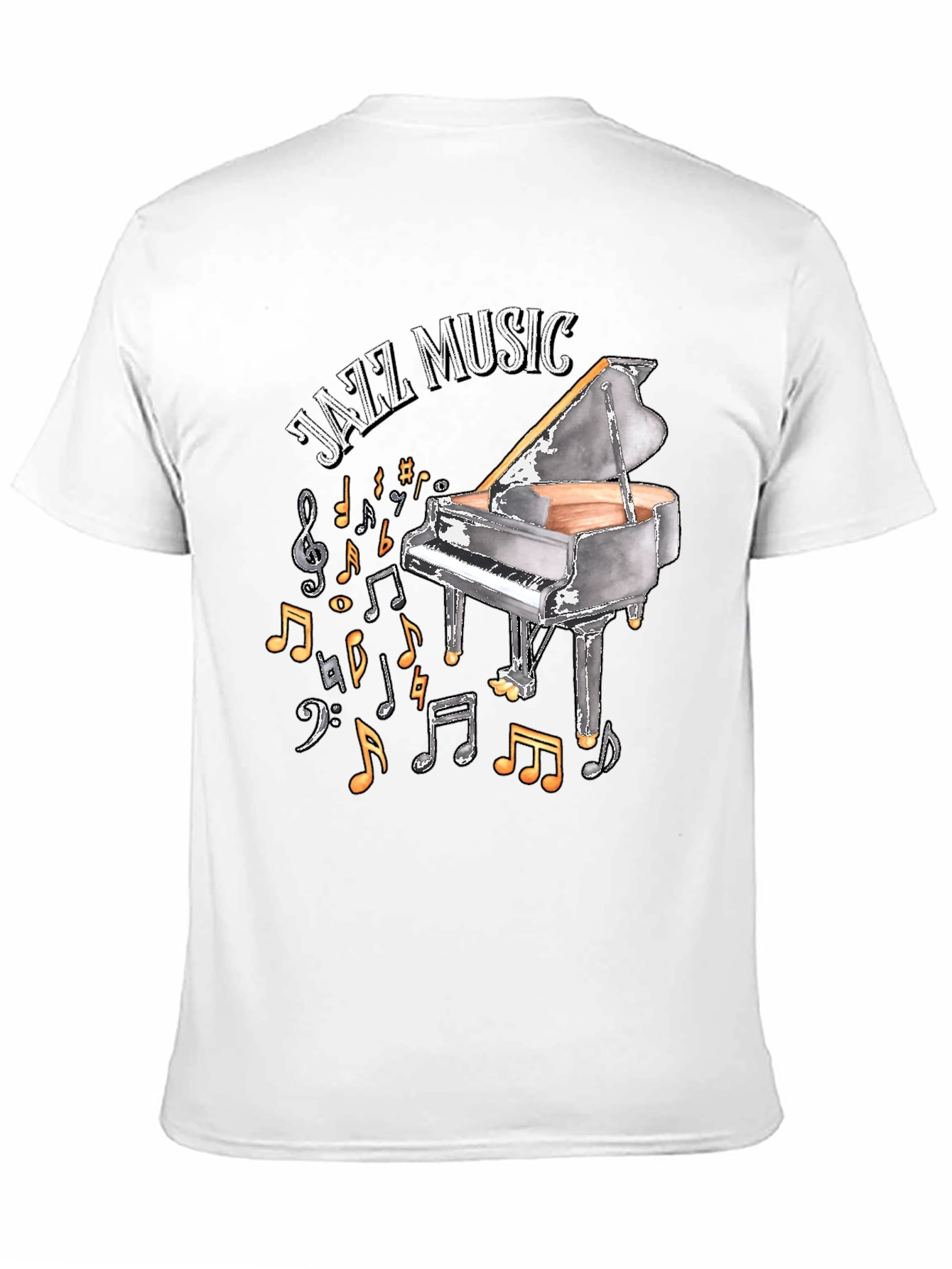 Jazz Music Piano T-Shirt