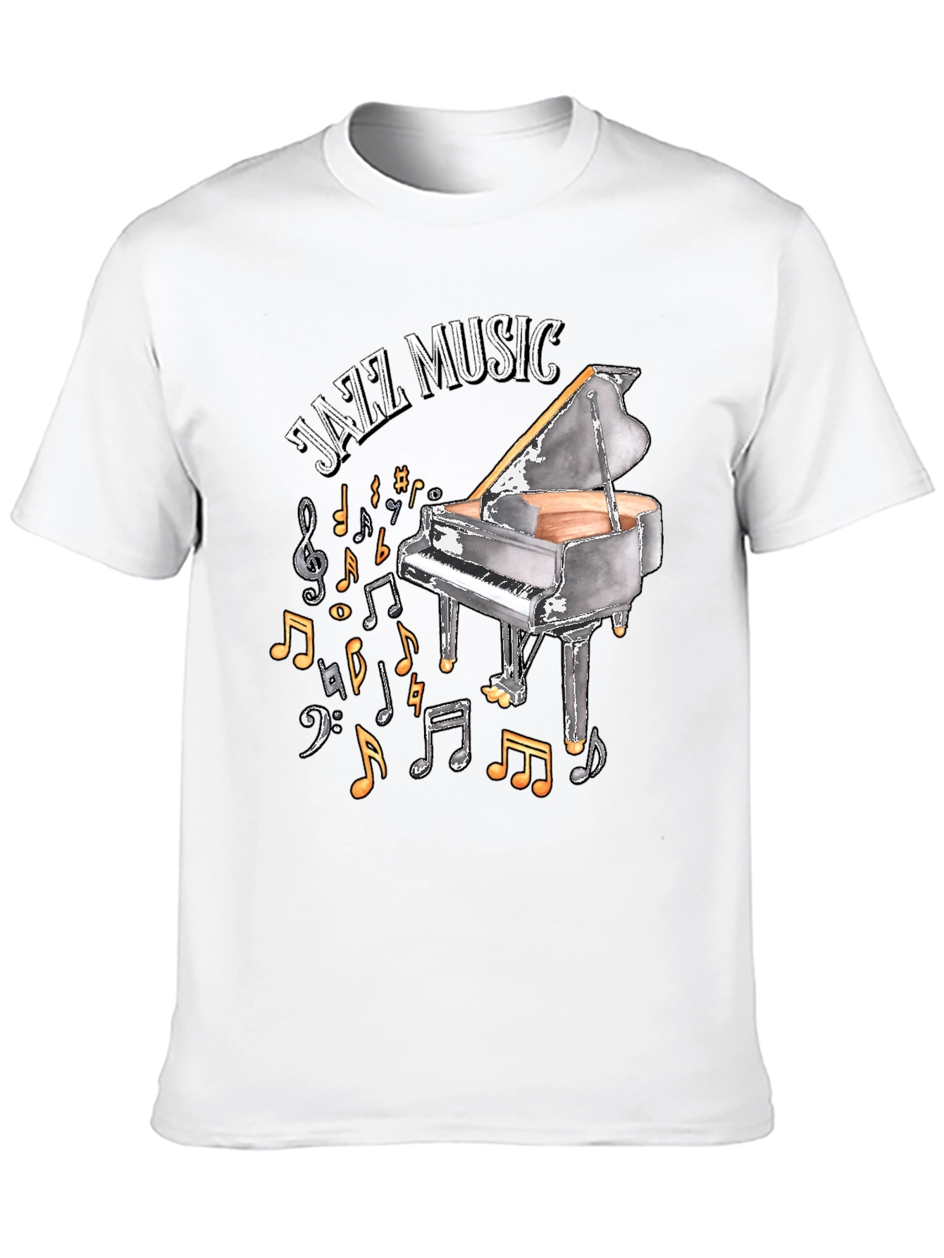 Jazz Music Piano T-Shirt