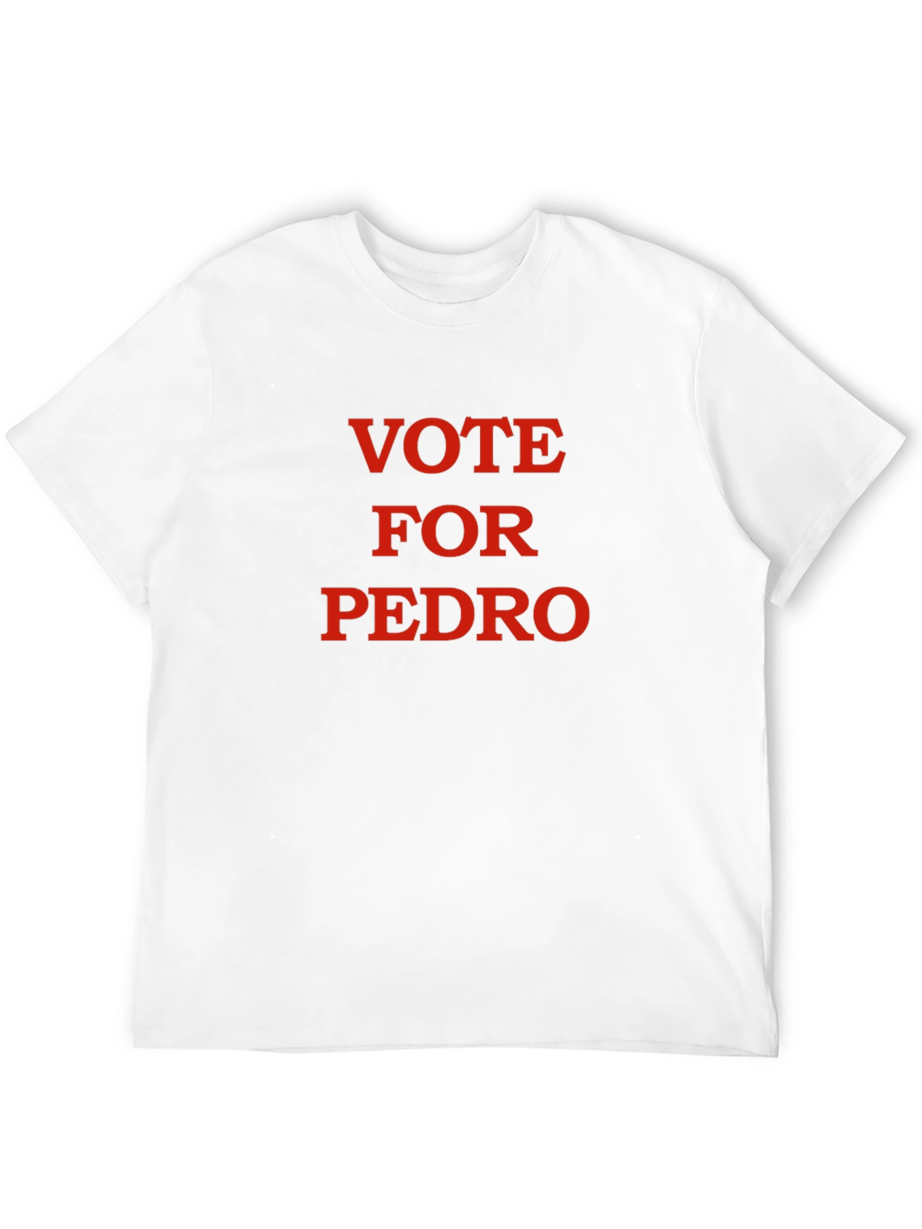 Vote For Pedro Black T-Shirt