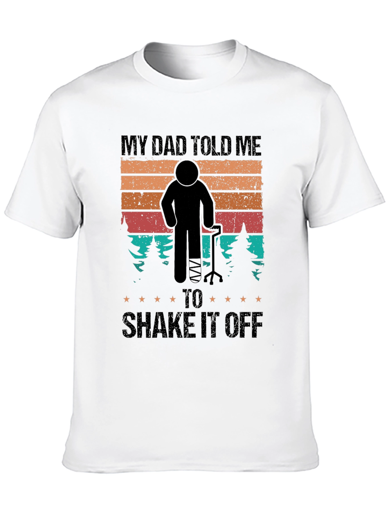 Shake It Off Graphic T-Shirt for Men