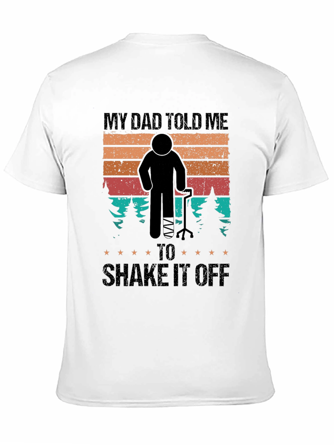 Shake It Off Graphic T-Shirt for Men