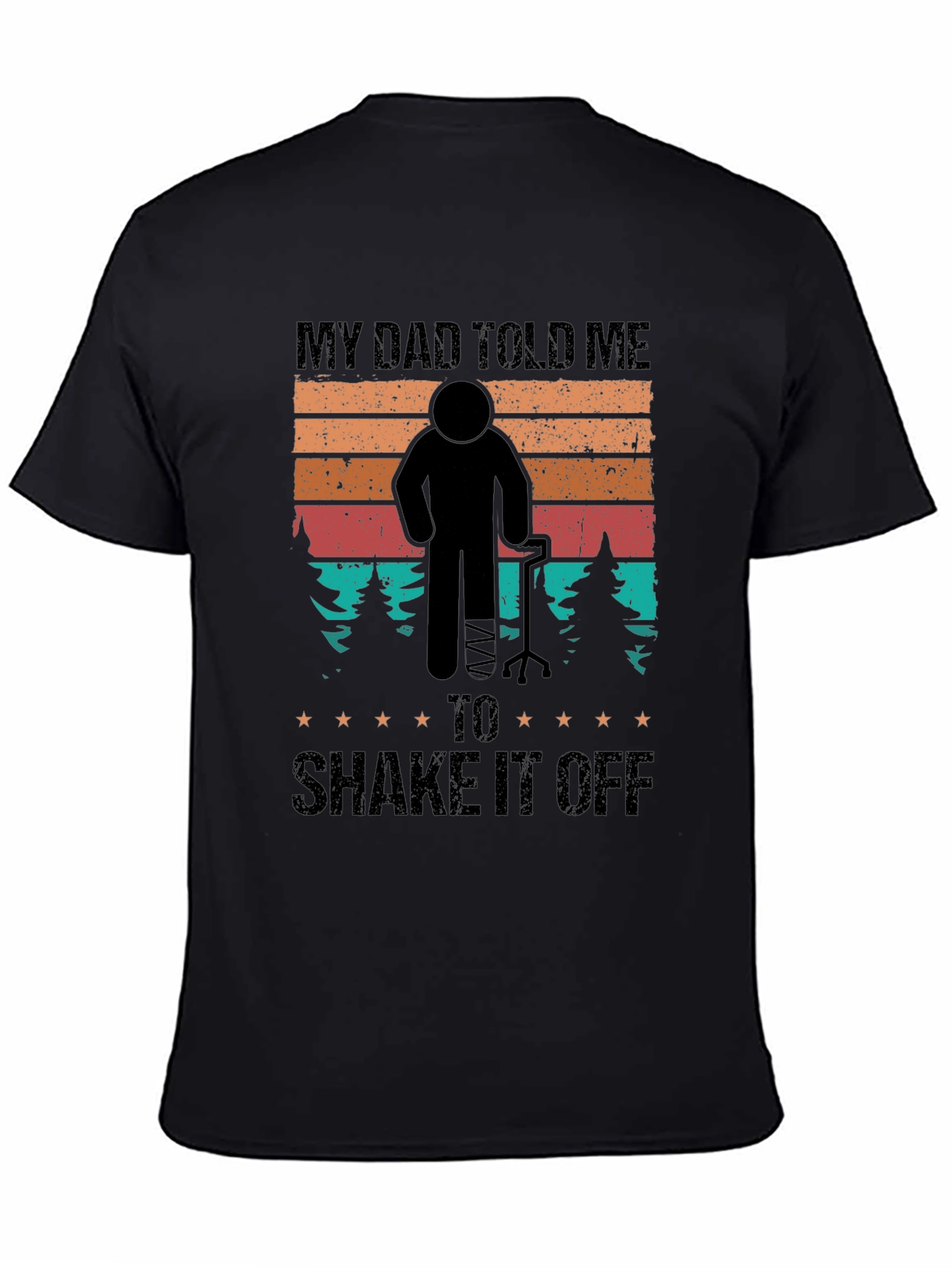 Shake It Off Graphic T-Shirt for Men