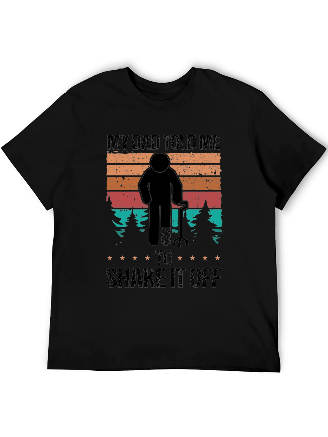 Shake It Off Graphic T-Shirt for Men