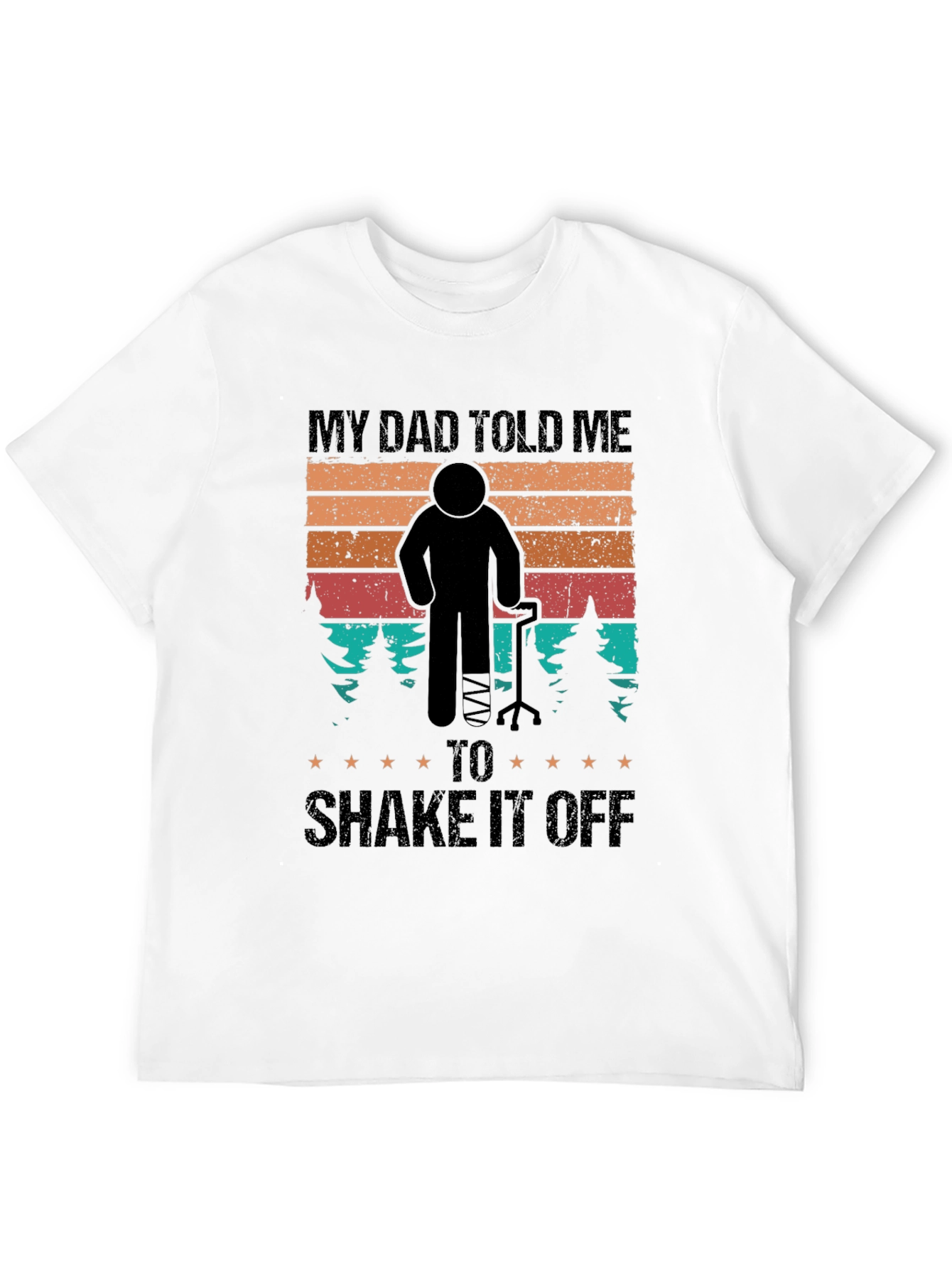 Shake It Off Graphic T-Shirt for Men