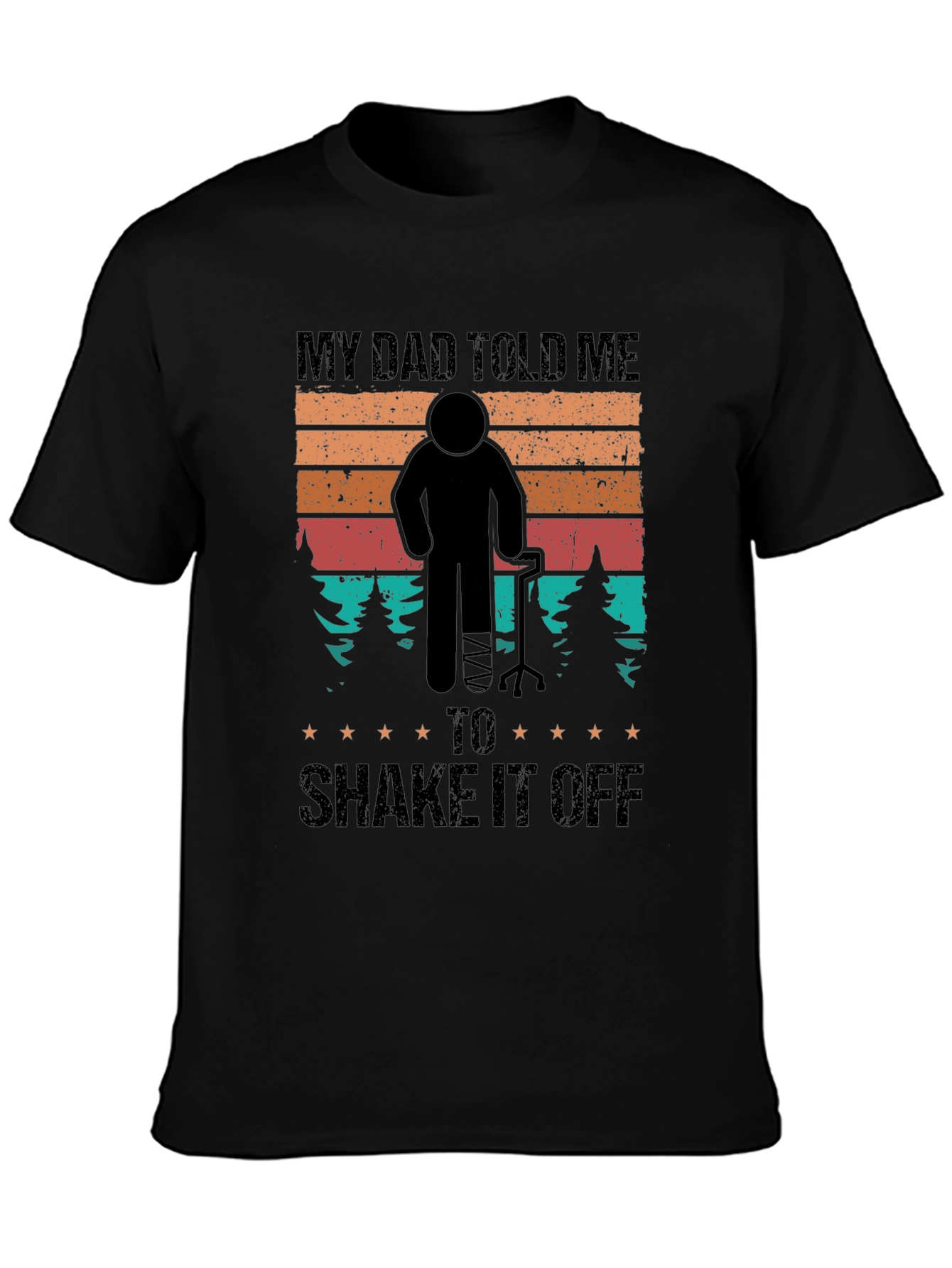 Shake It Off Graphic T-Shirt for Men