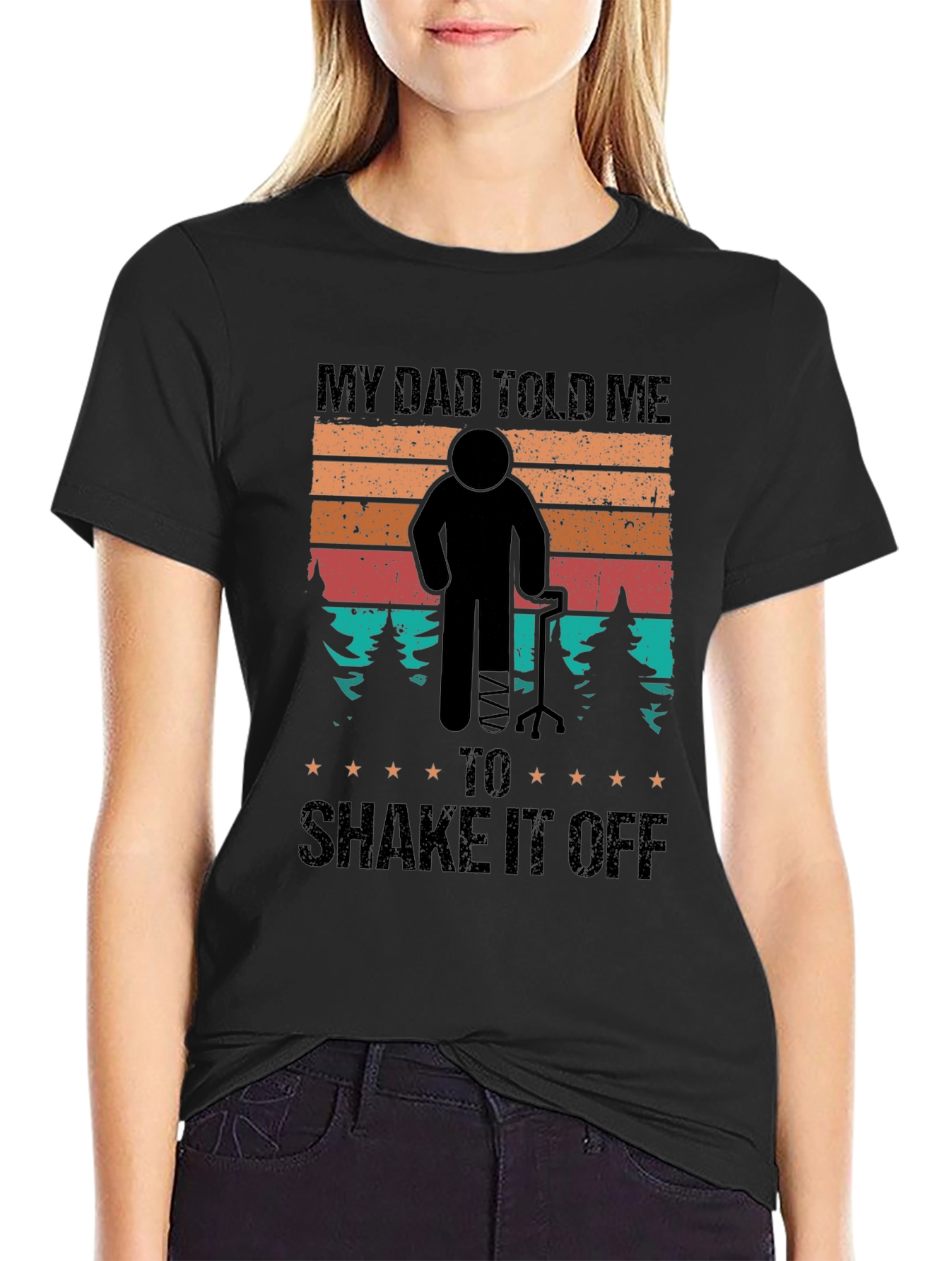 Shake It Off Graphic T-Shirt for Men