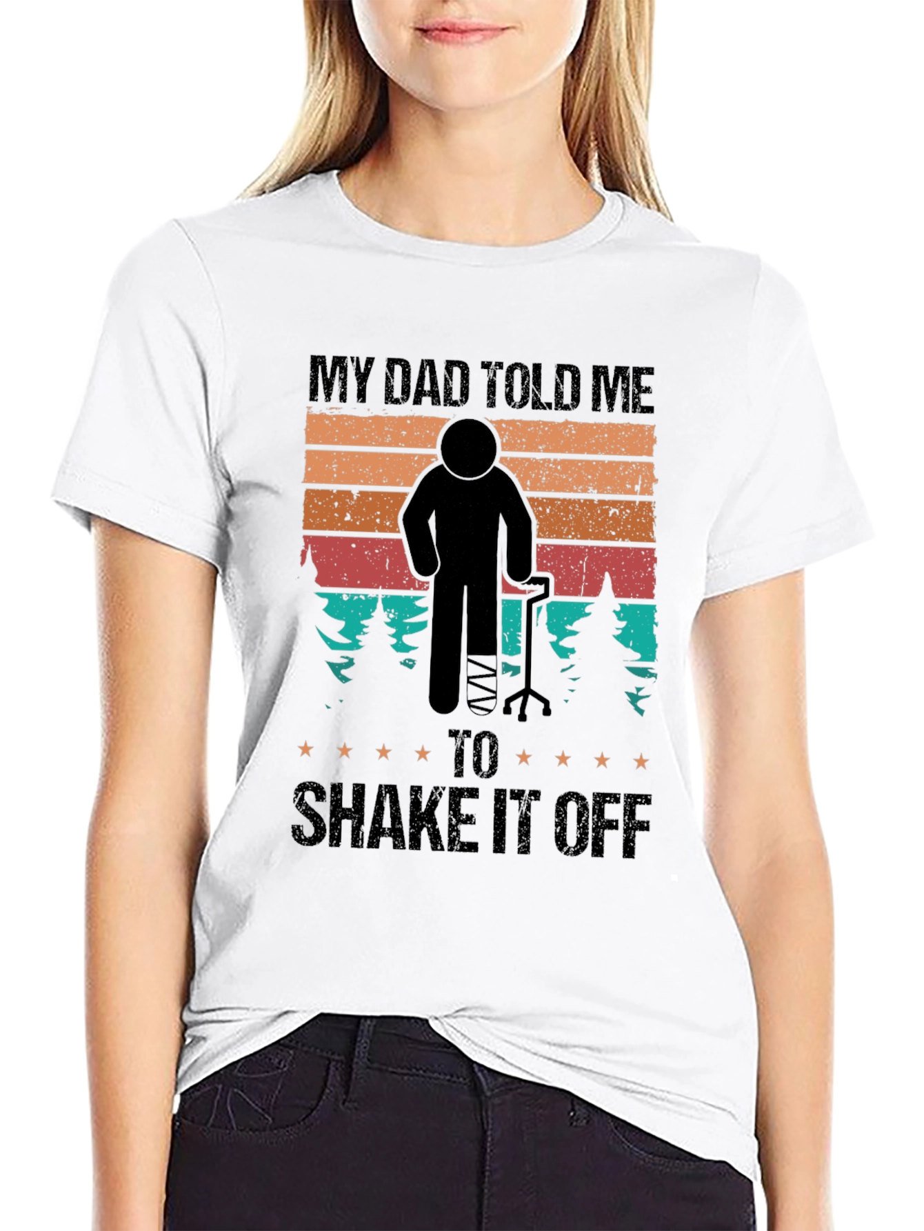Shake It Off Graphic T-Shirt for Men