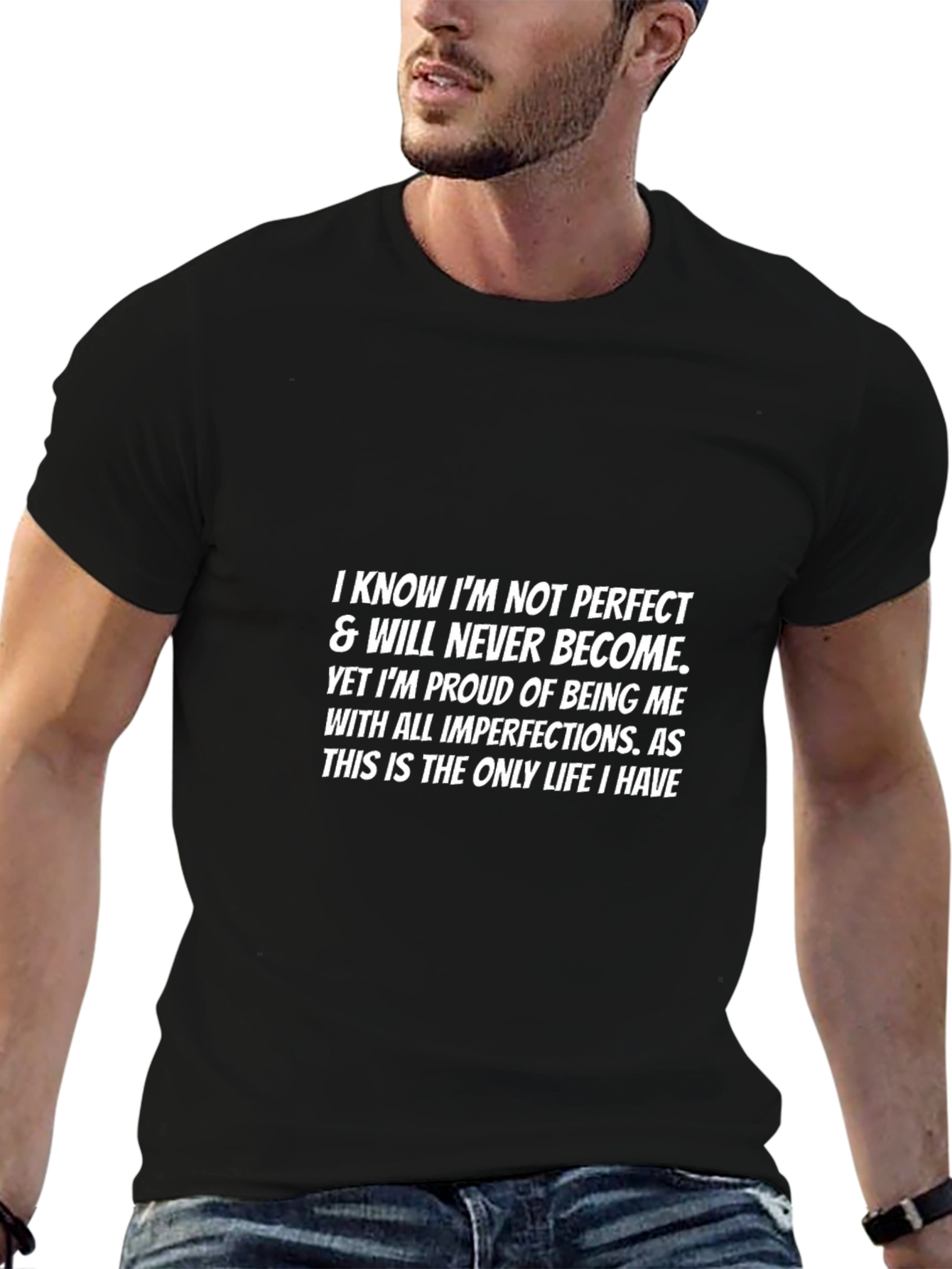 Inspirational Statement Graphic T-Shirt