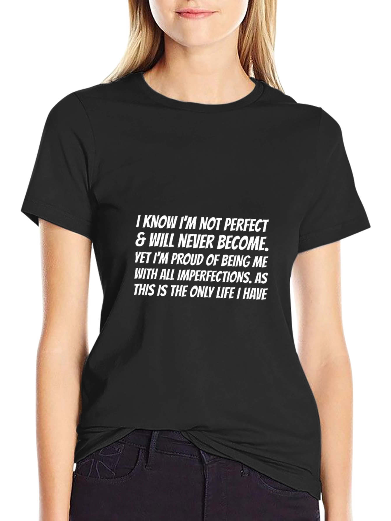 Inspirational Statement Graphic T-Shirt