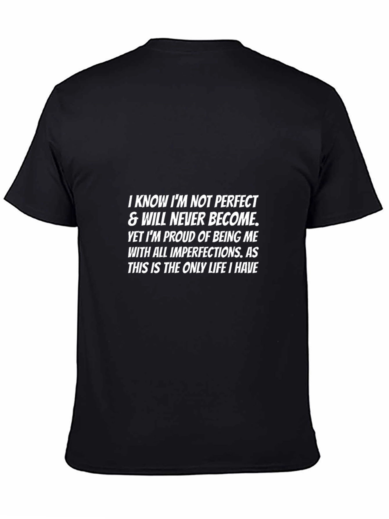 Inspirational Statement Graphic T-Shirt