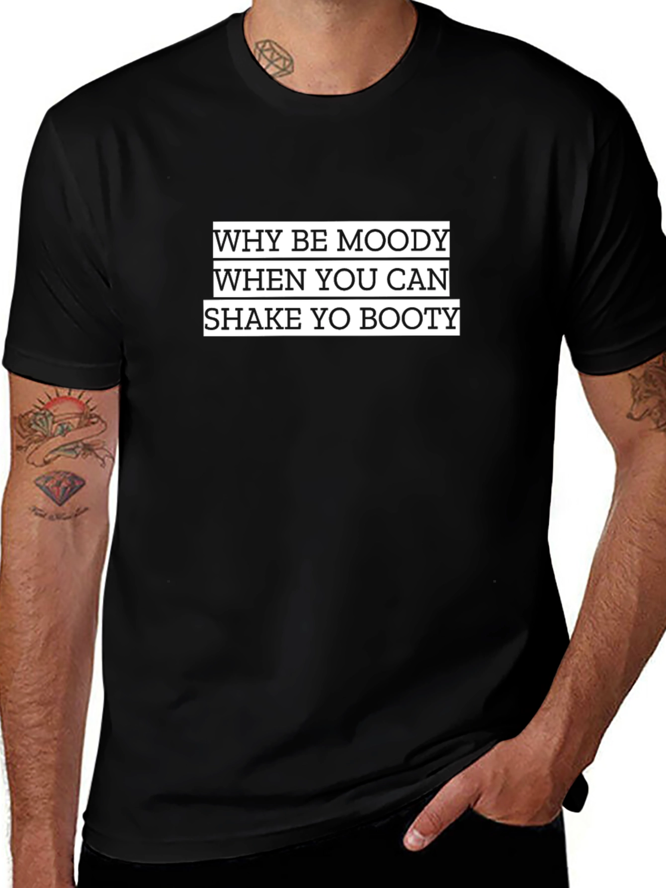 Shake Yo Booty Black T-Shirt