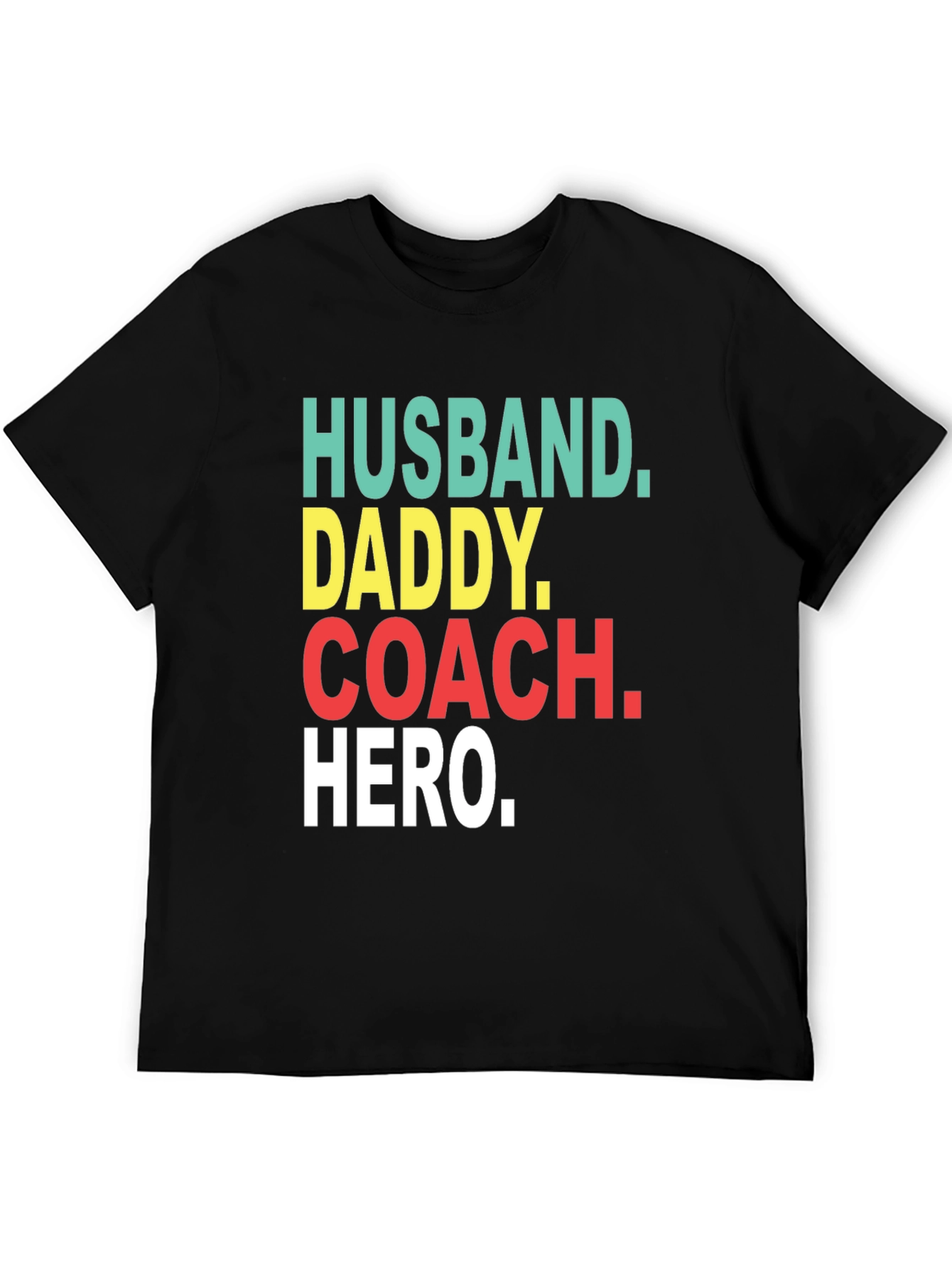 Husband Daddy Coach Hero T-Shirt
