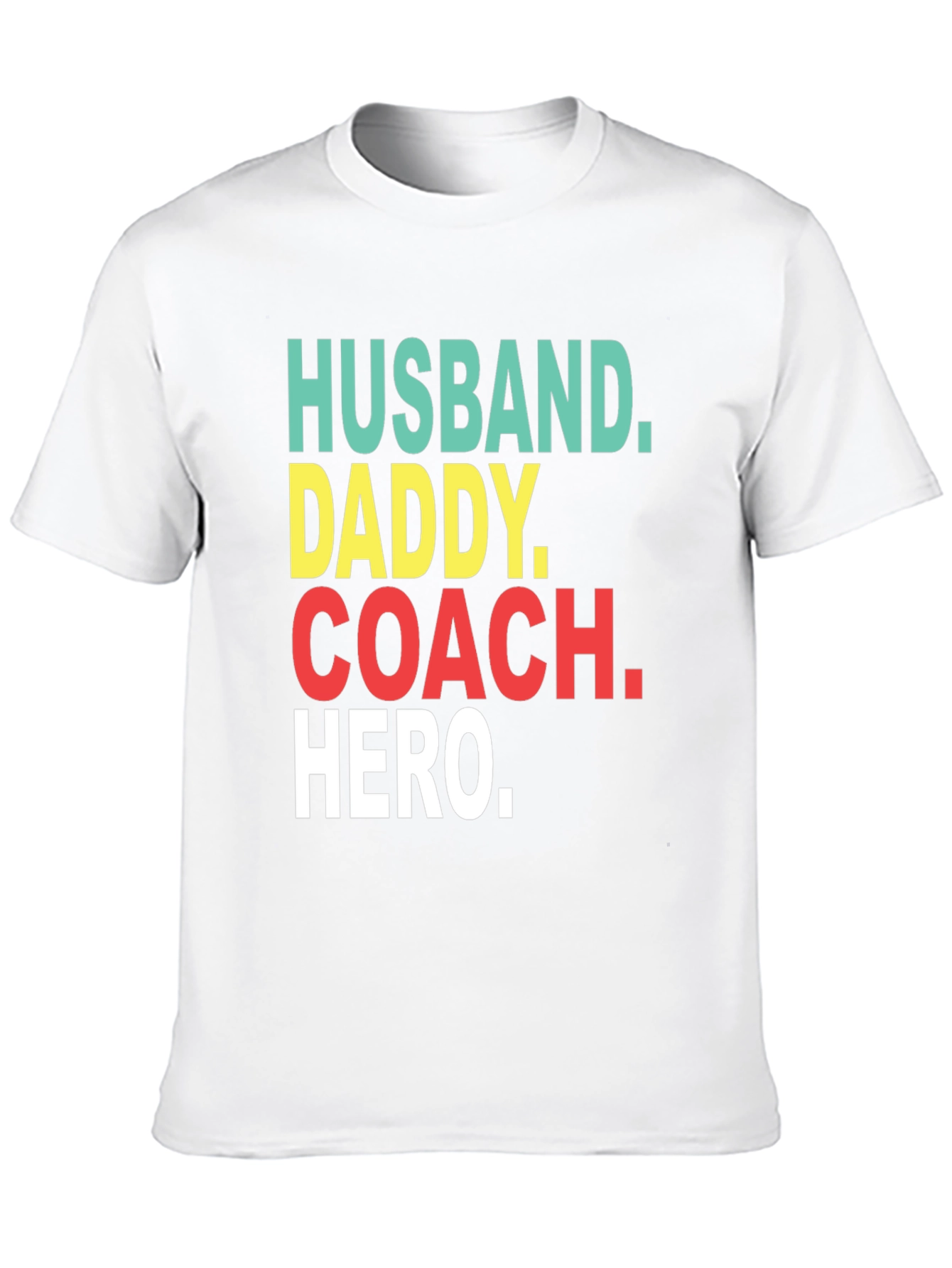 Husband Daddy Coach Hero T-Shirt