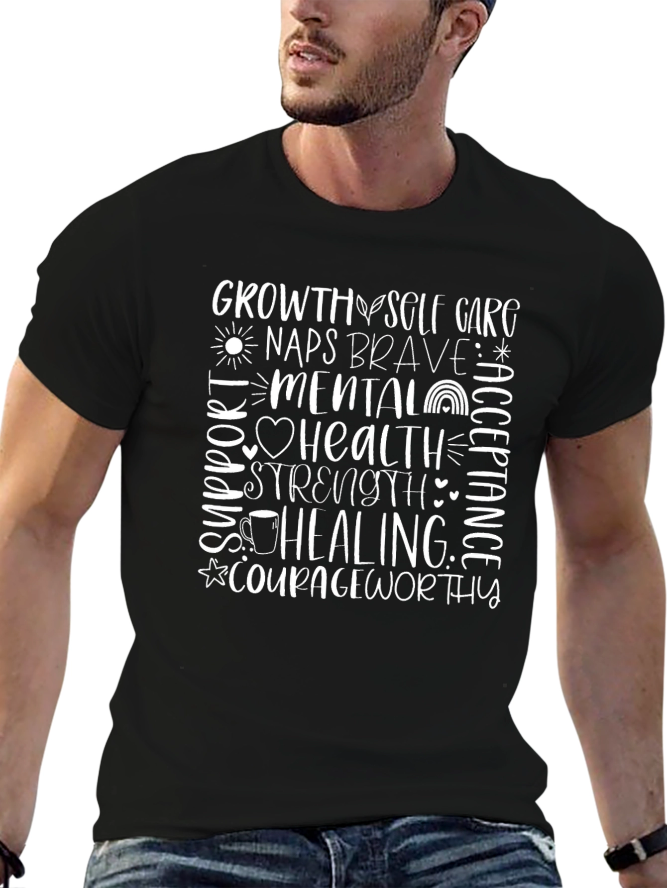 Mental Health Awareness T-Shirt | Growth & Healing