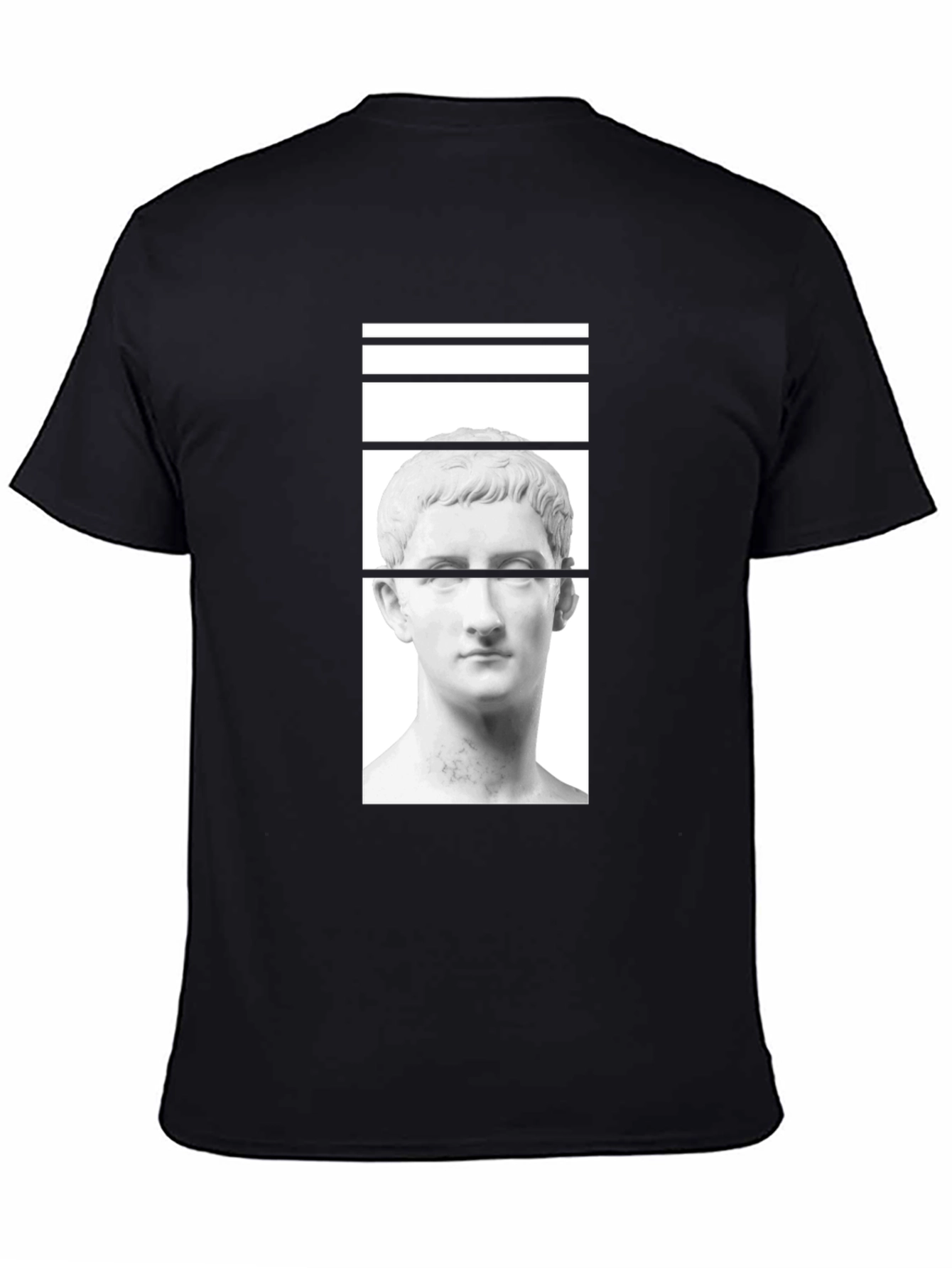 Modern Art Roman Bust Graphic Tee