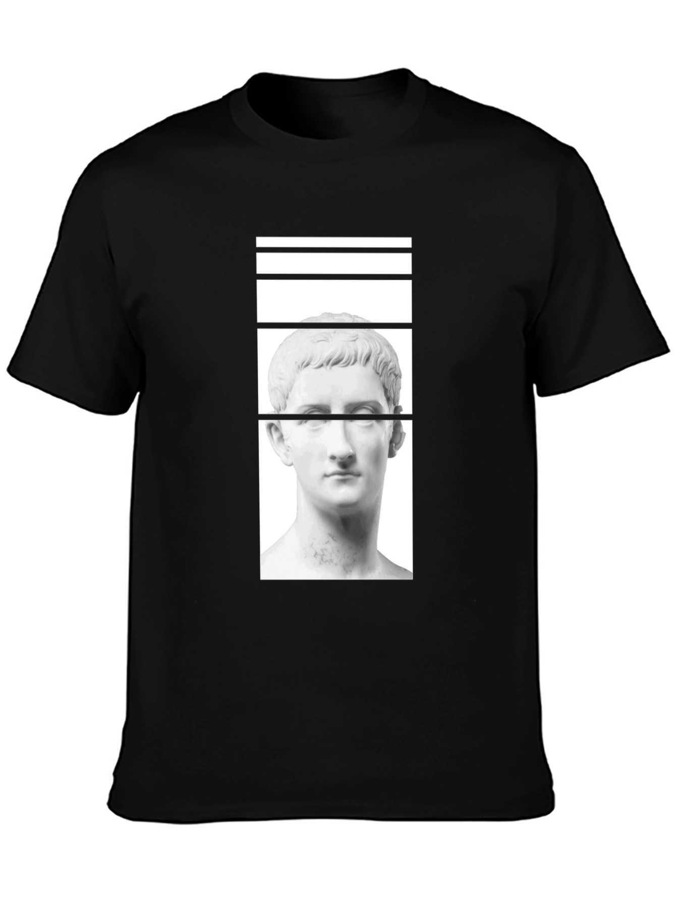 Modern Art Roman Bust Graphic Tee