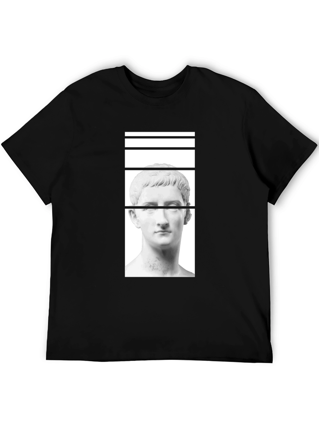 Modern Art Roman Bust Graphic Tee