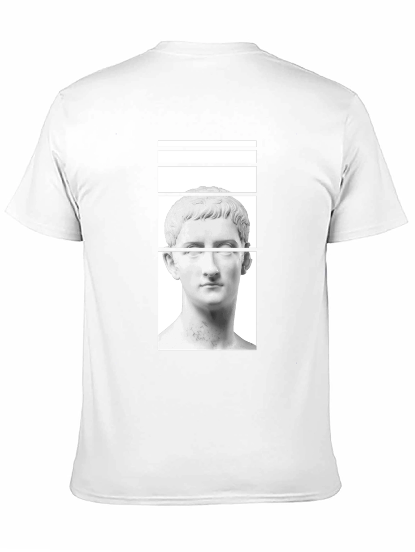 Modern Art Roman Bust Graphic Tee