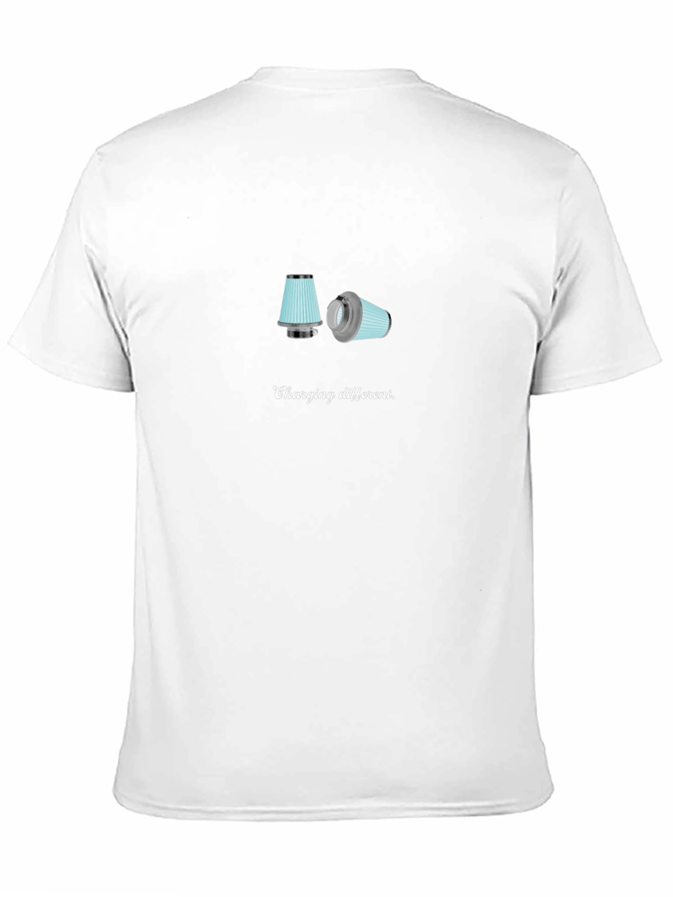 Charging Different T-Shirt - Black Cotton Tee