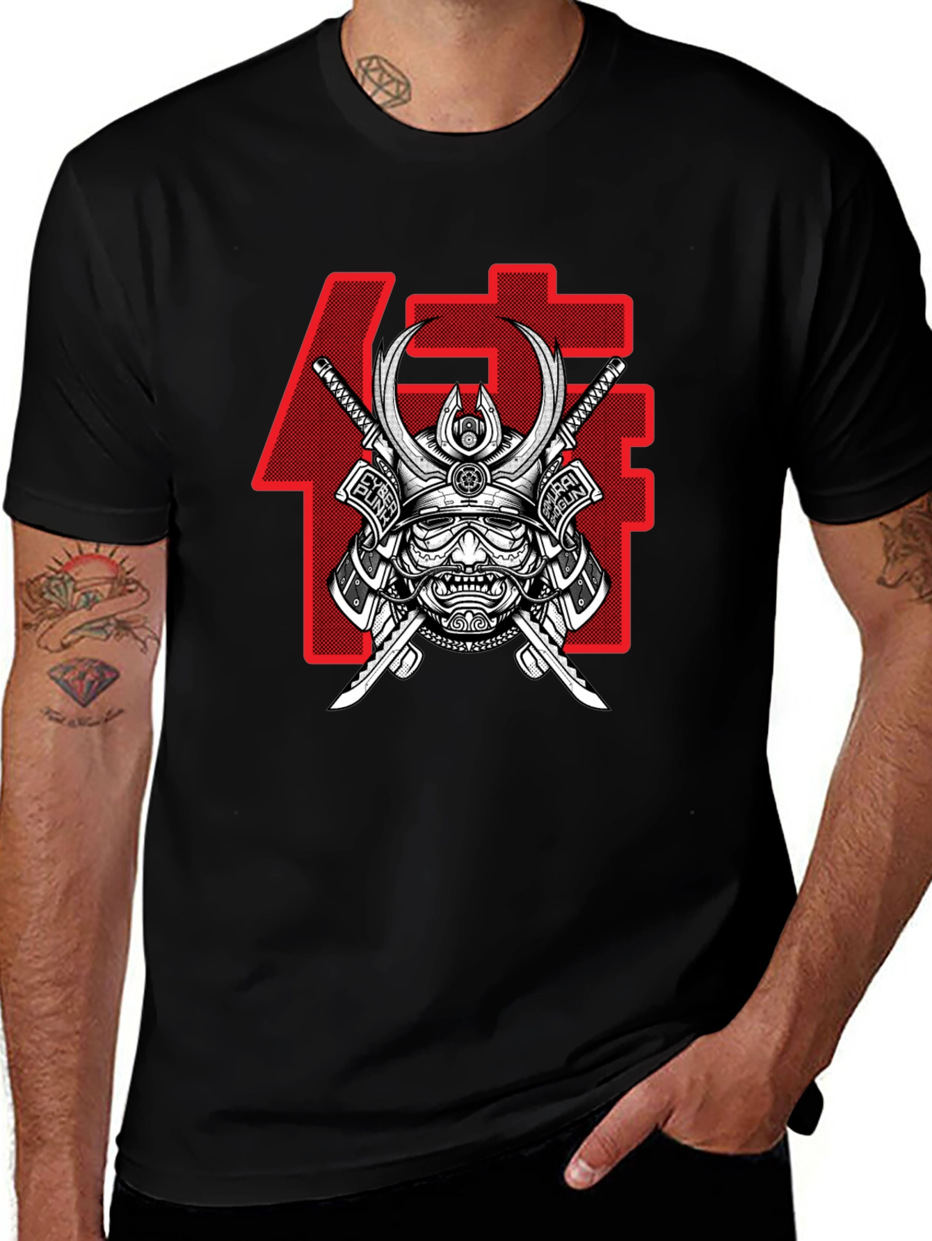 Samurai Warrior Graphic Tee