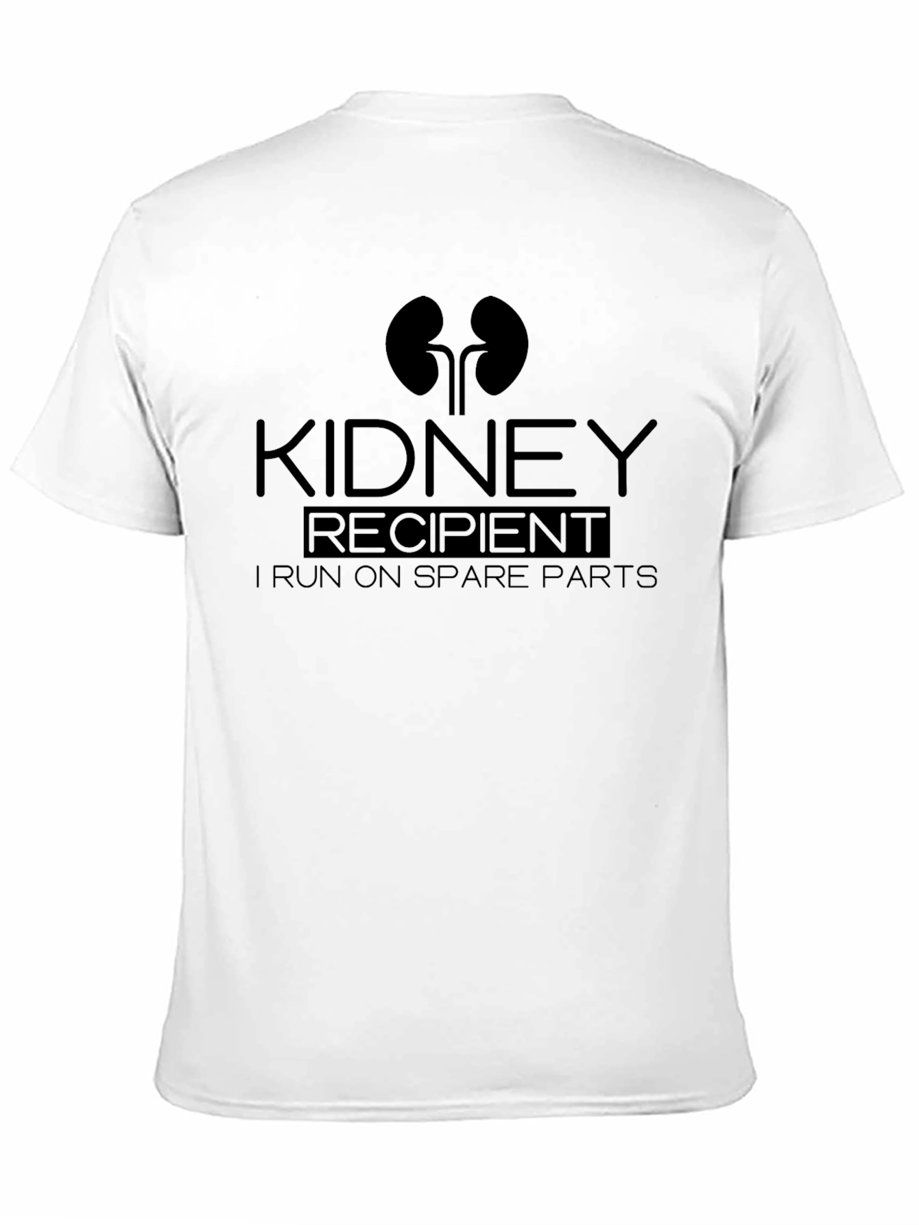 Kidney Recipient Black T-Shirt