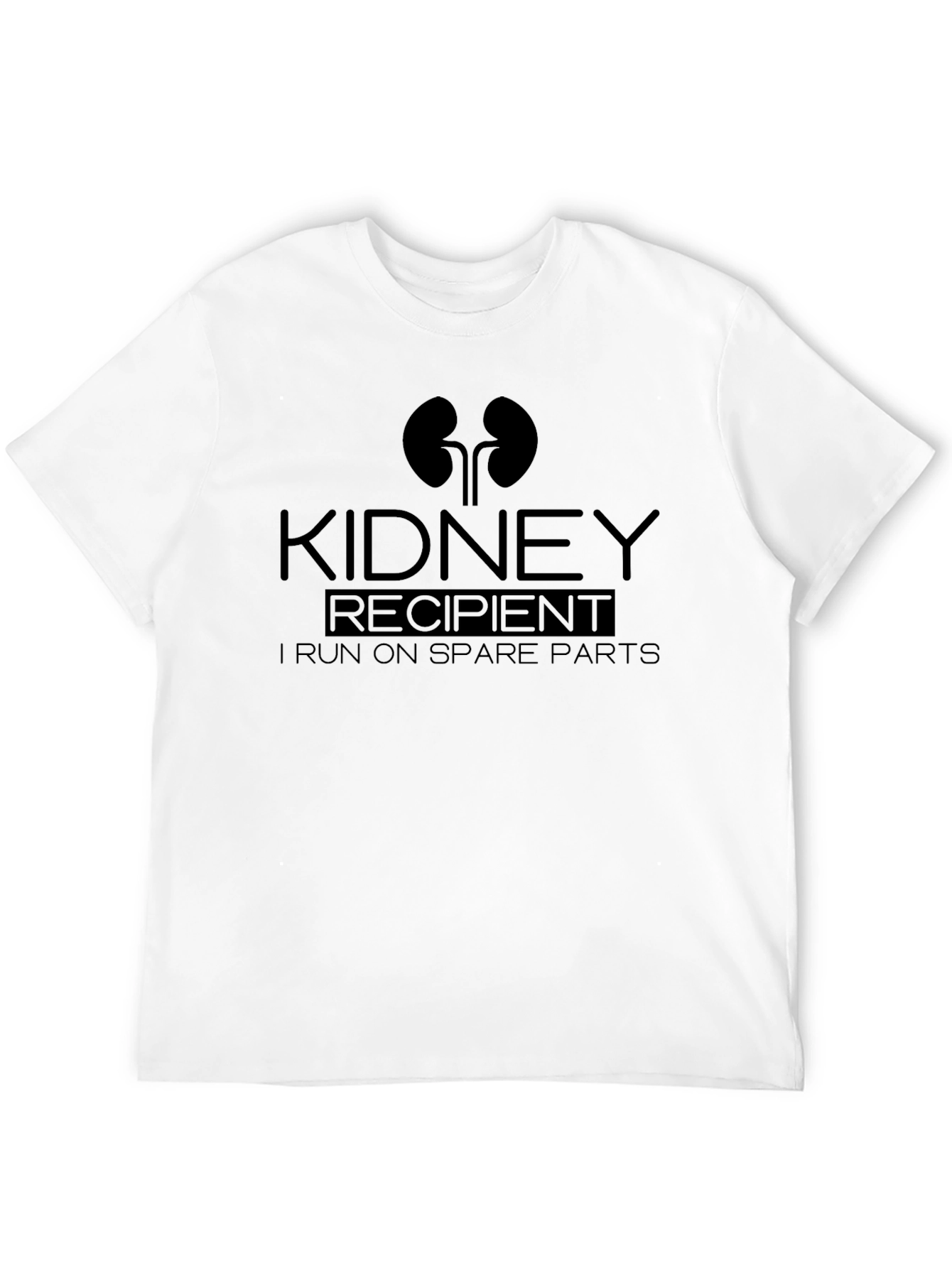 Kidney Recipient Black T-Shirt