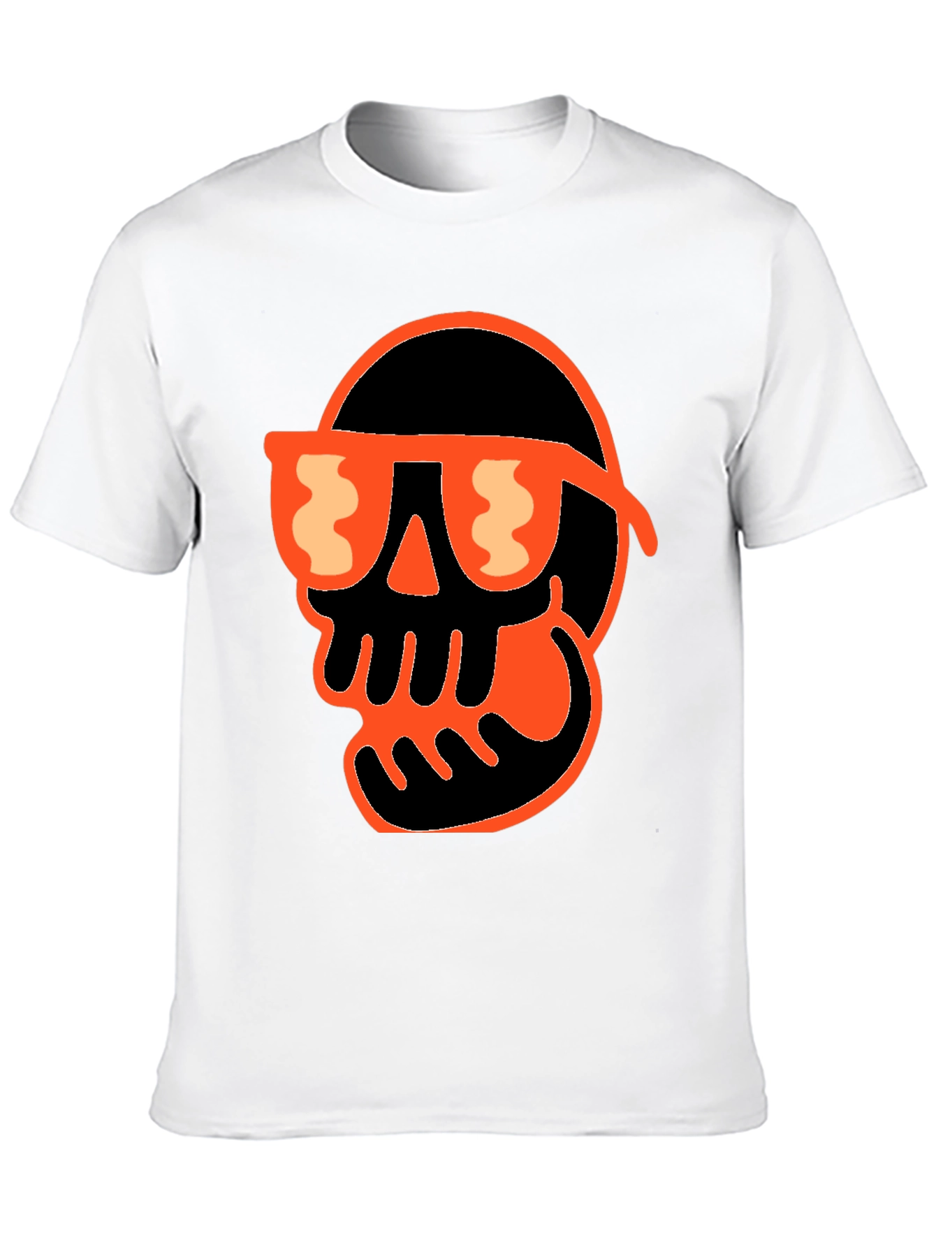 Skull Graphic Tee - Cool & Spooky Style!
