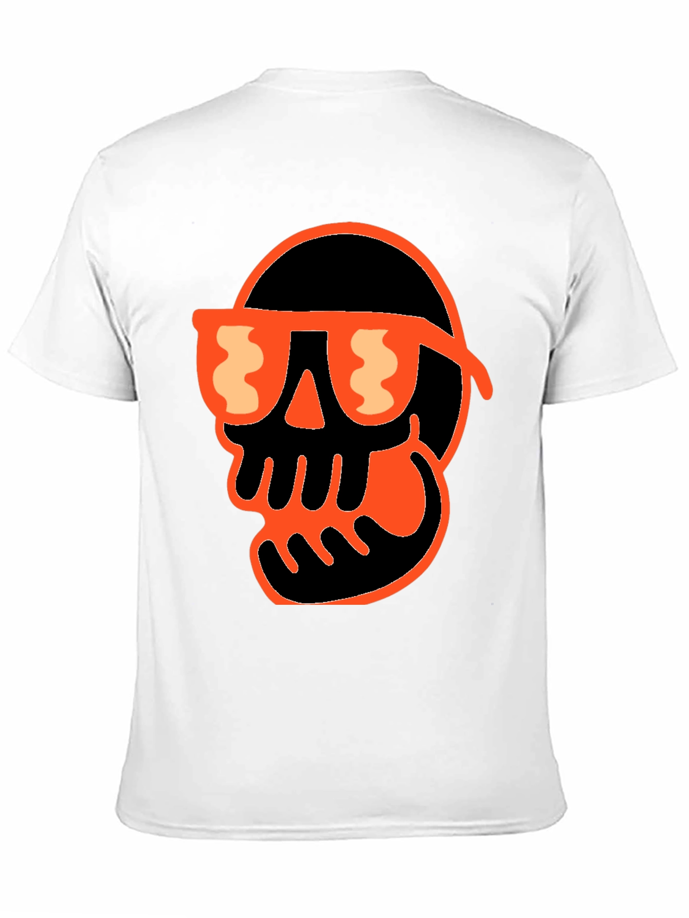 Skull Graphic Tee - Cool & Spooky Style!