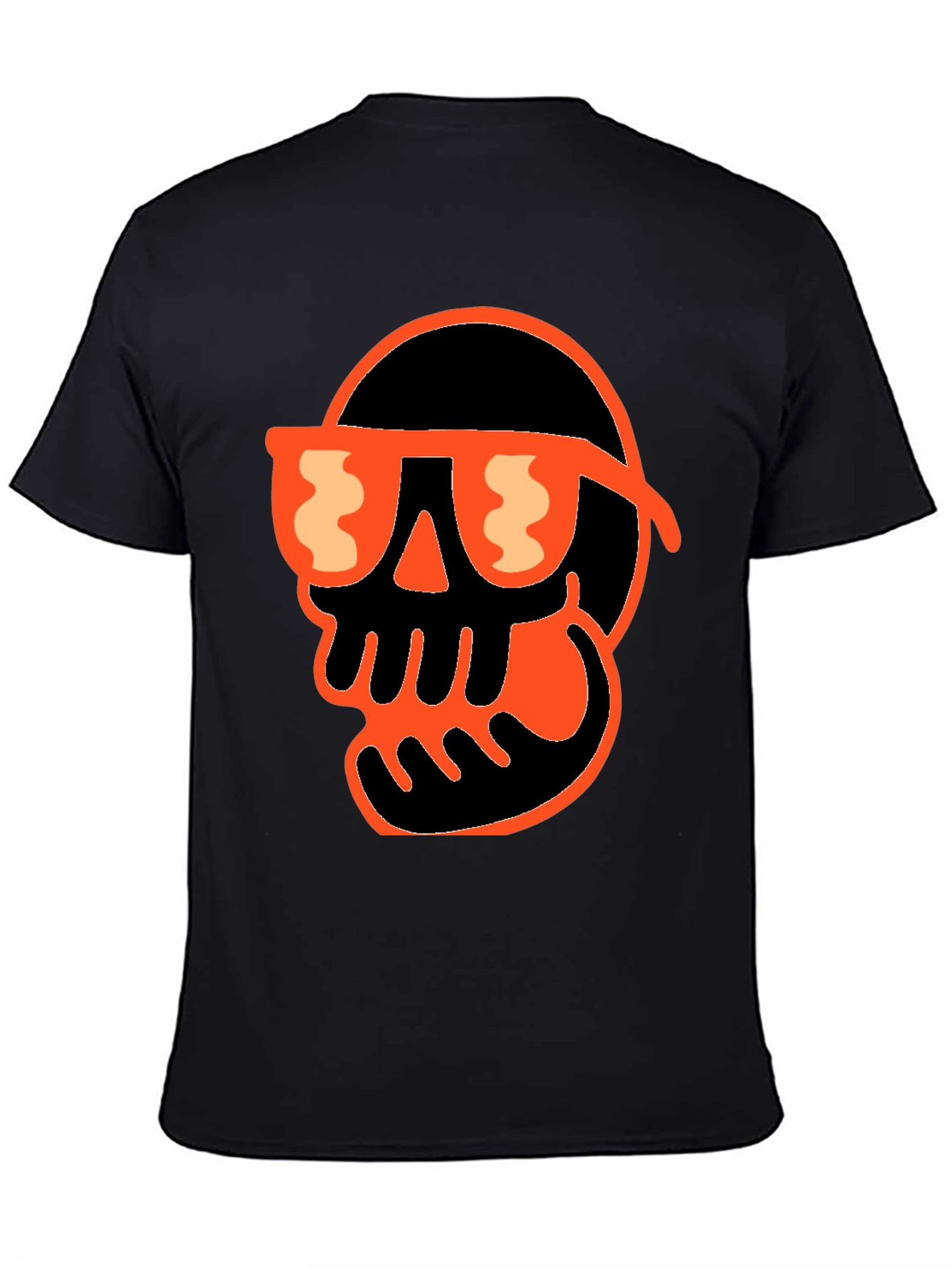 Skull Graphic Tee - Cool & Spooky Style!