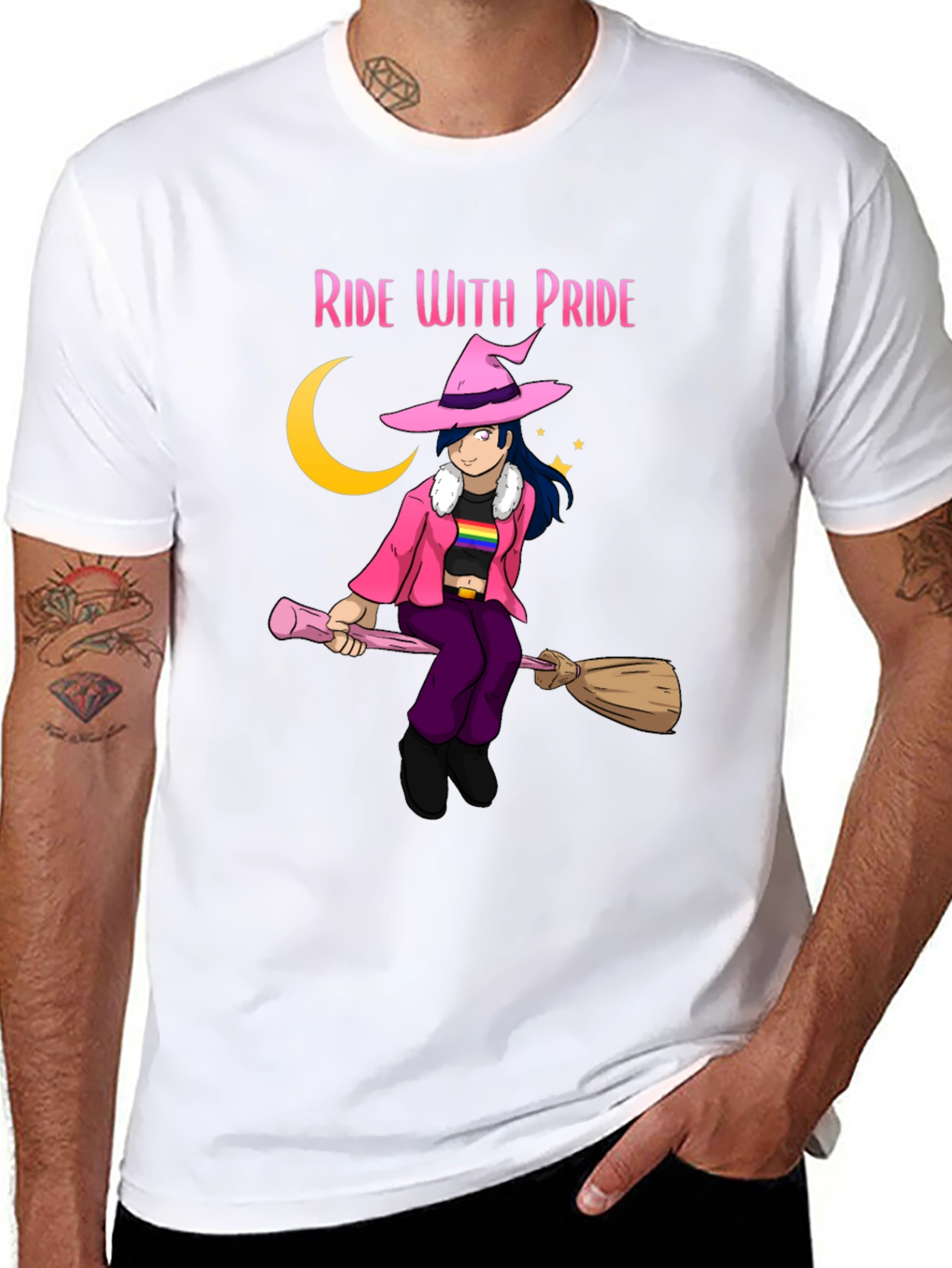Ride With Pride Witch T-Shirt