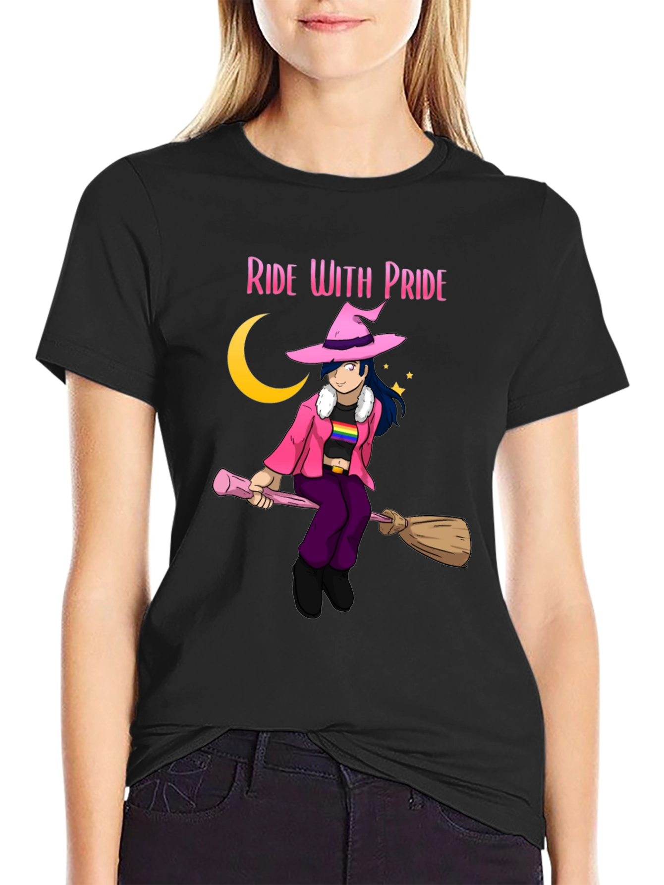 Ride With Pride Witch T-Shirt