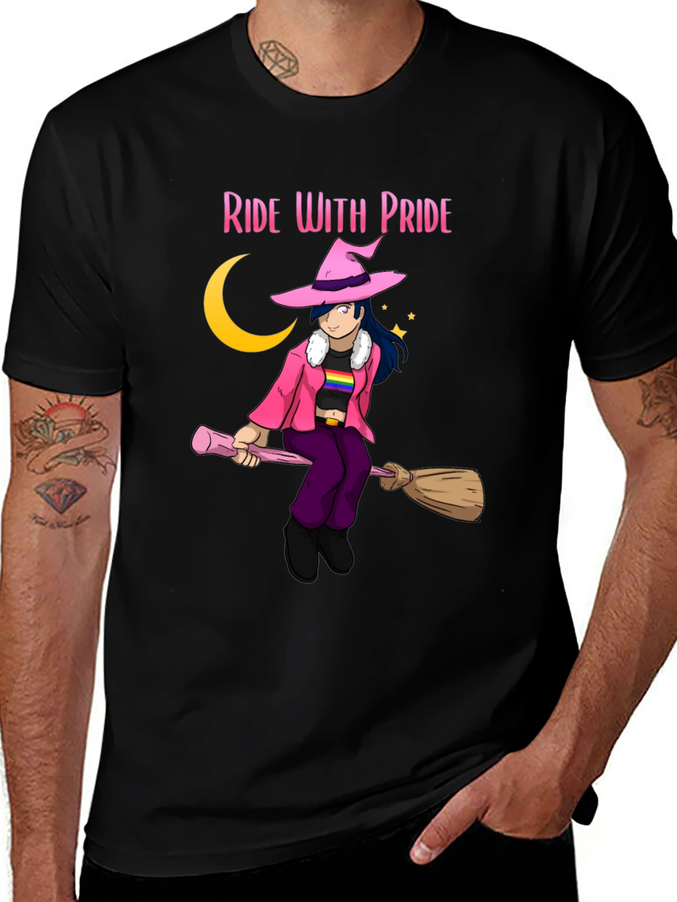 Ride With Pride Witch T-Shirt