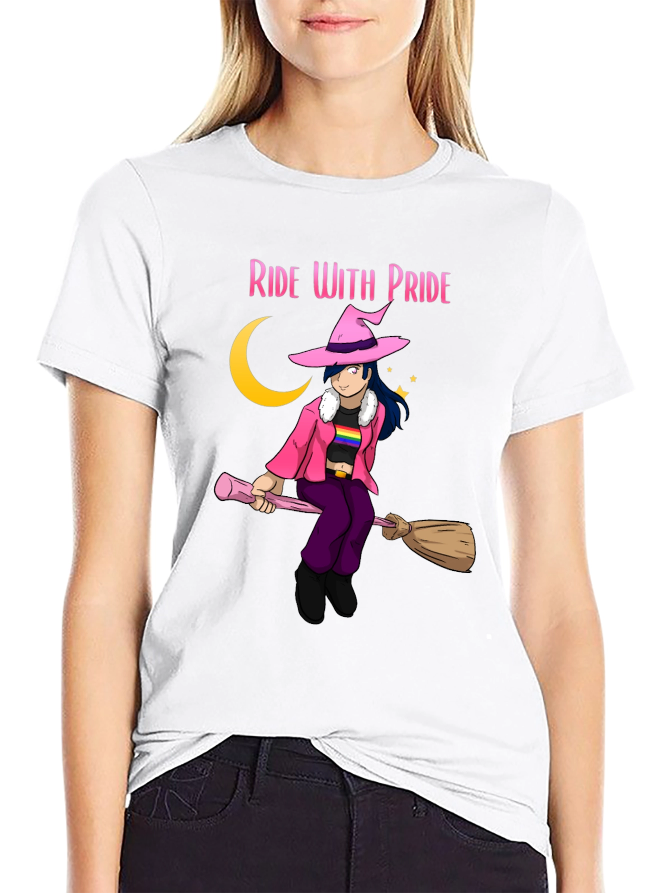 Ride With Pride Witch T-Shirt