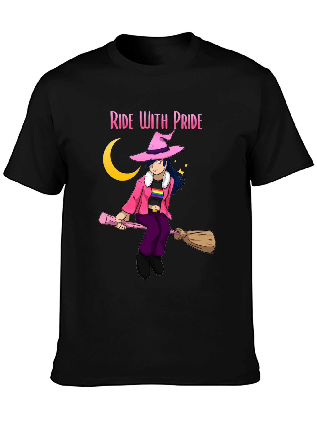 Ride With Pride Witch T-Shirt