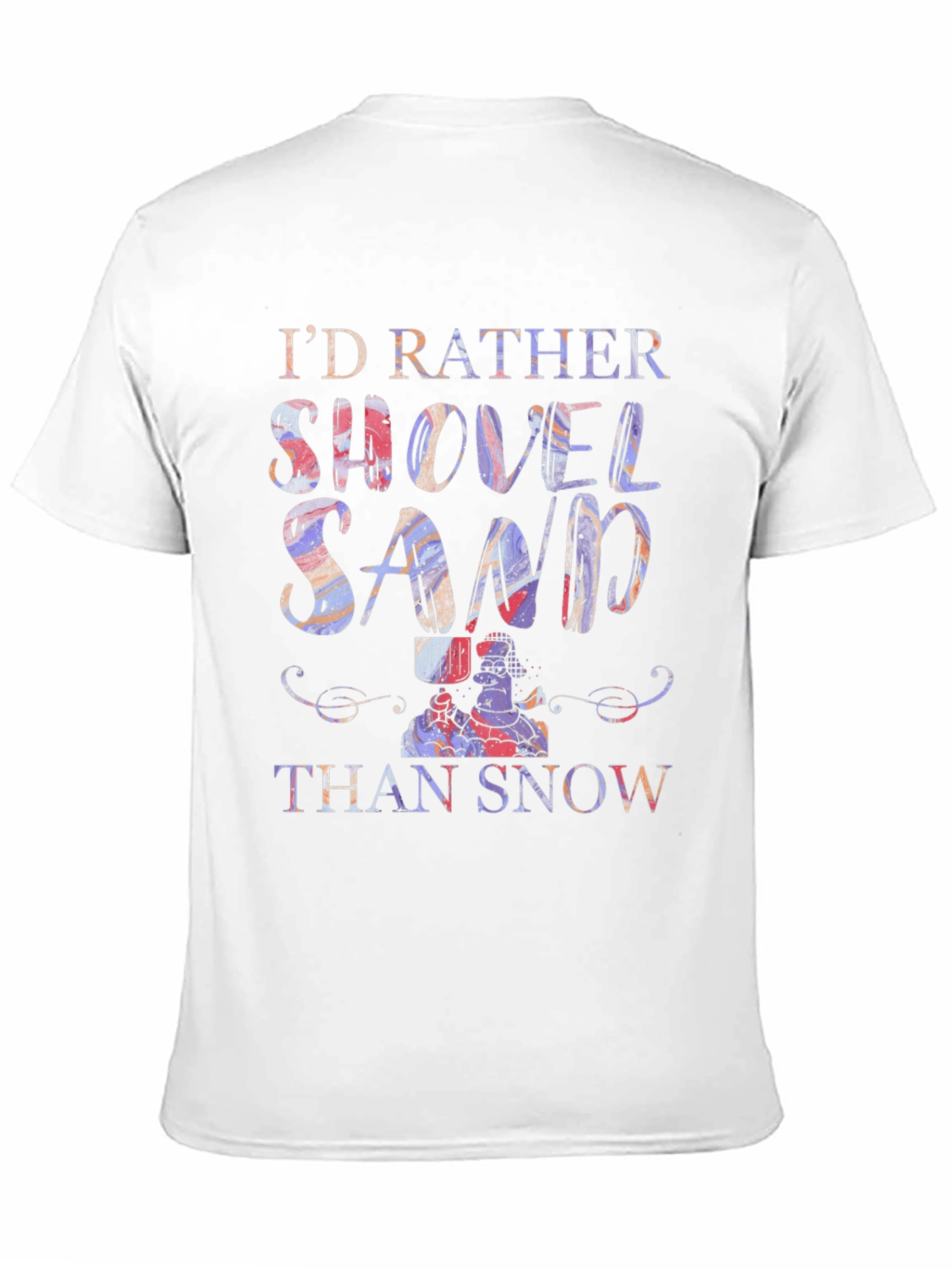 Shovel Sand Graphic T-Shirt